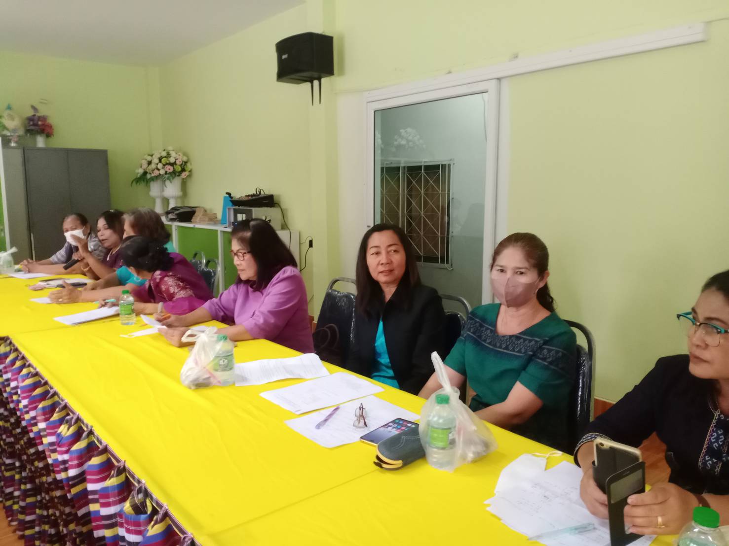 พช.อำเภอโกสุมพิสัย ร่วมกันดำเนินการประชุมเครือข่ายคณะกรรมการพัฒนาสตรีและเครือข่ายคณะทำงานกองทุนพัฒนาบทบาทสตรีอำเภอโกสุมพิสัย