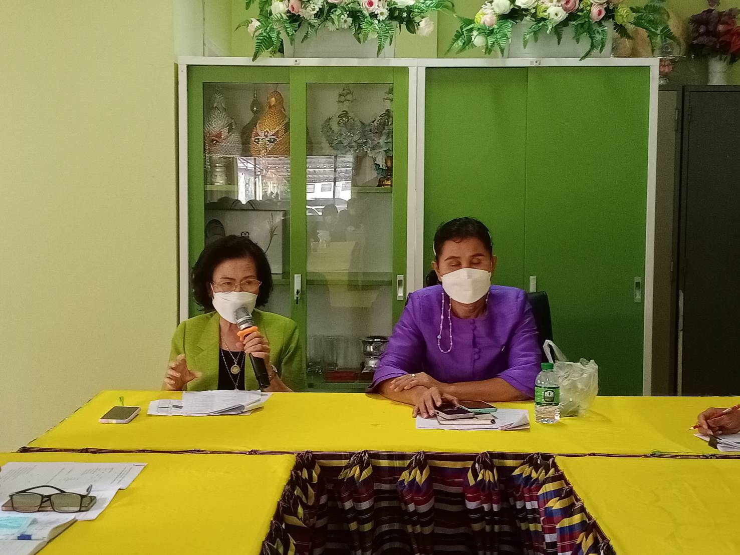 พช.อำเภอโกสุมพิสัย ร่วมกันดำเนินการประชุมเครือข่ายคณะกรรมการพัฒนาสตรีและเครือข่ายคณะทำงานกองทุนพัฒนาบทบาทสตรีอำเภอโกสุมพิสัย