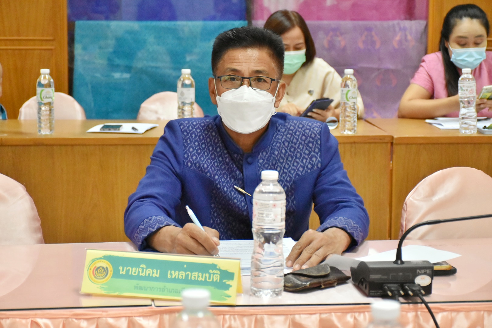 พช.มหาสารคาม จัดประชุมประจำเดือน เพื่อติดตาม สรุปผลการดำเนินงาน มุ่งสู่วิสัยทัศน์พช. “เศรษฐกิจฐานรากมั่นคง ชุมชนเข้มแข็งอย่างยั่งยืน ด้วยหลักปรัชญาของเศรษฐกิจพอเพยง”