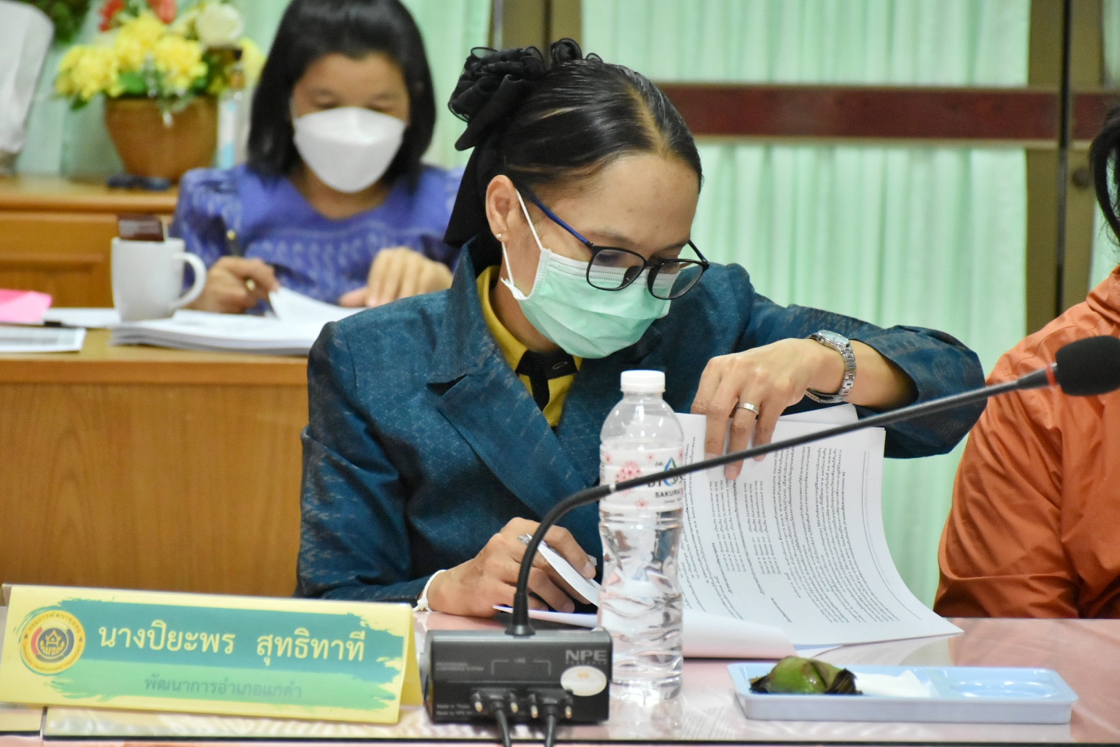 พช.มหาสารคาม จัดประชุมประจำเดือน เพื่อติดตาม สรุปผลการดำเนินงาน มุ่งสู่วิสัยทัศน์พช. “เศรษฐกิจฐานรากมั่นคง ชุมชนเข้มแข็งอย่างยั่งยืน ด้วยหลักปรัชญาของเศรษฐกิจพอเพยง”