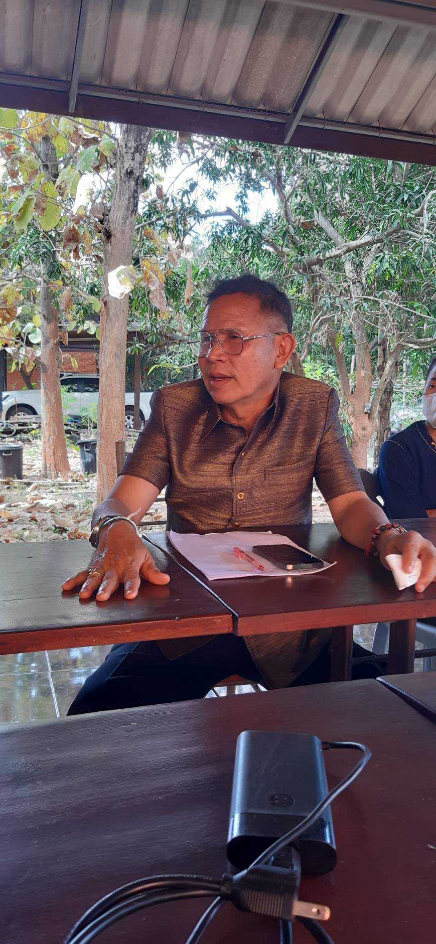 นายวสันต์ ชิงชนะ ผู้ตรวจราชการกรมการพัฒนาชุมชน ลงพื้นที่ตรวจติดตาม สนับสนุน “โคก หนอง นา พัฒนาชุมชน” อำเภอเชียงยืน จังหวัดมหาสารคาม