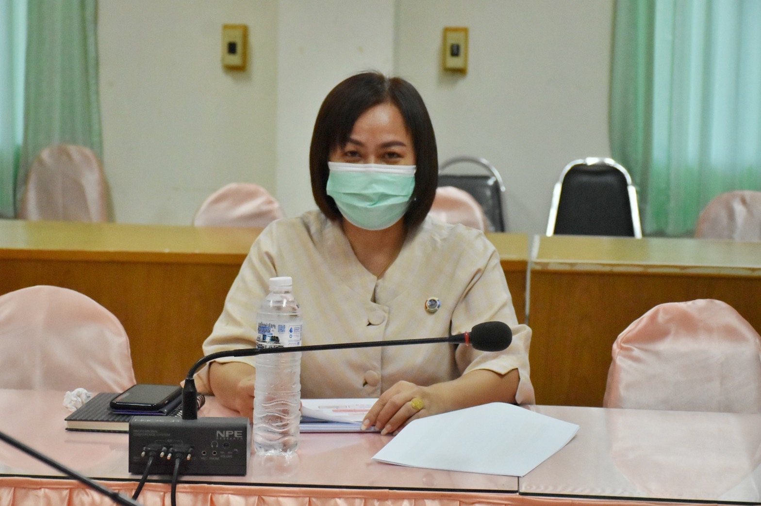 พช.มหาสารคาม ร่วมประชุมชี้แจง เร่งรัด กำกับ ติดตาม การดำเนินงานกองทุนพัฒนาบทบาทสตรี ผ่านระบบวีดิทัศน์ทางไกล (Video Conference)