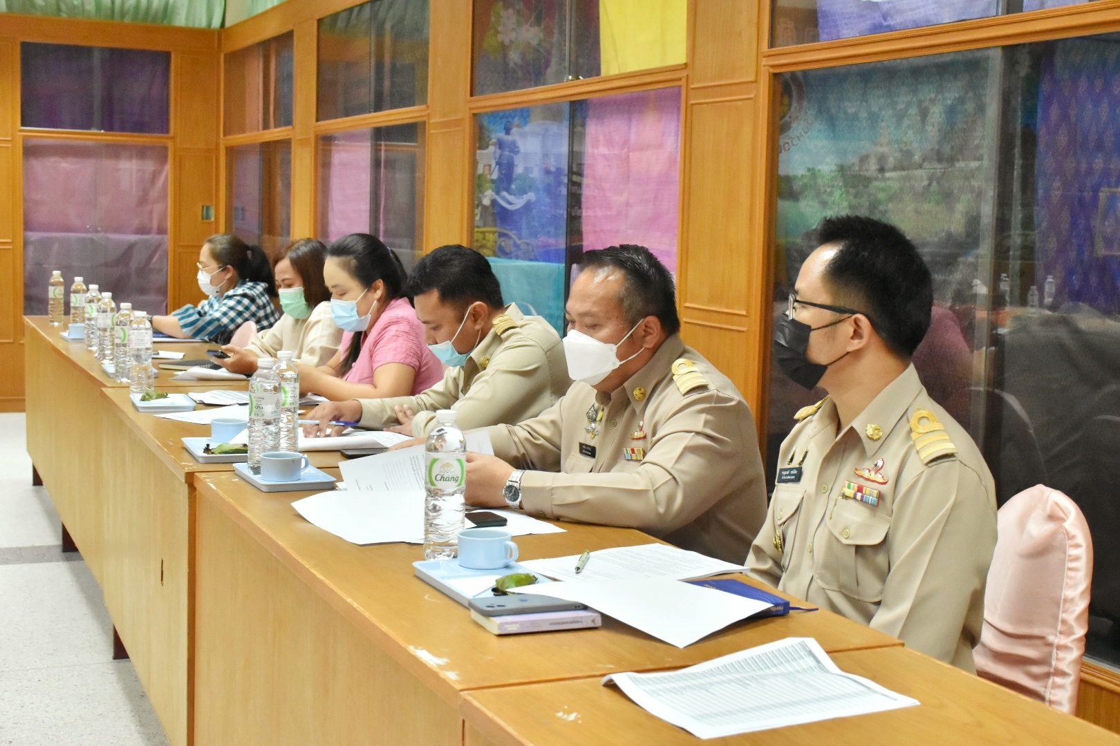 พช.มหาสารคาม จัดประชุมประจำเดือน เพื่อติดตาม สรุปผลการดำเนินงาน มุ่งสู่วิสัยทัศน์พช. “เศรษฐกิจฐานรากมั่นคง ชุมชนเข้มแข็งอย่างยั่งยืน ด้วยหลักปรัชญาของเศรษฐกิจพอเพยง”