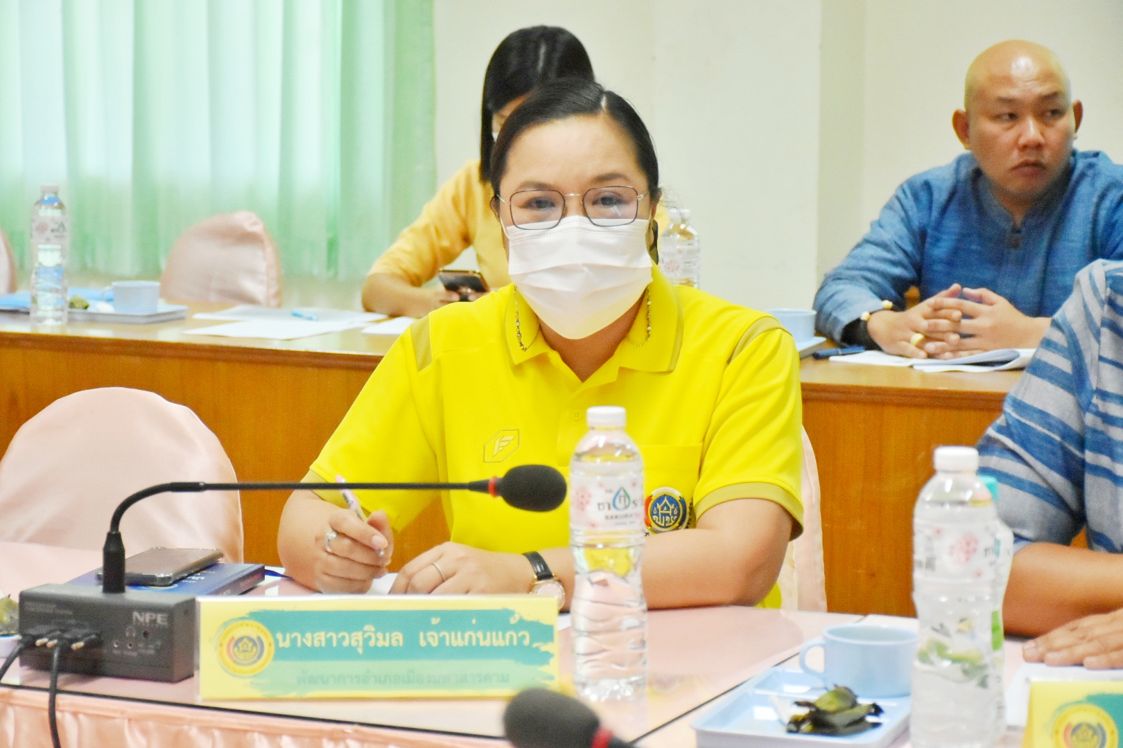 พช.มหาสารคาม จัดประชุมประจำเดือน เพื่อติดตาม สรุปผลการดำเนินงาน มุ่งสู่วิสัยทัศน์พช. “เศรษฐกิจฐานรากมั่นคง ชุมชนเข้มแข็งอย่างยั่งยืน ด้วยหลักปรัชญาของเศรษฐกิจพอเพยง”