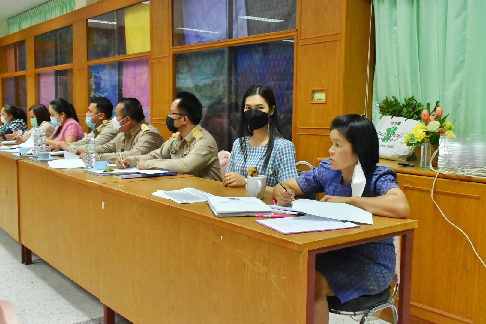พช.มหาสารคาม จัดประชุมประจำเดือน เพื่อติดตาม สรุปผลการดำเนินงาน มุ่งสู่วิสัยทัศน์พช. “เศรษฐกิจฐานรากมั่นคง ชุมชนเข้มแข็งอย่างยั่งยืน ด้วยหลักปรัชญาของเศรษฐกิจพอเพยง”