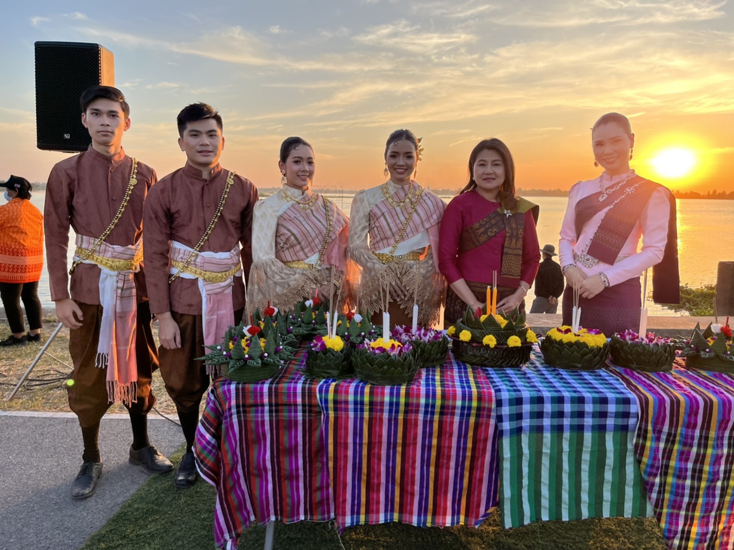 พช.มหาสารคาม ร่วมงานแถลงข่าวการจัดงานลอยกระทง จังหวัดมหาสารคาม ประจำปี 2565