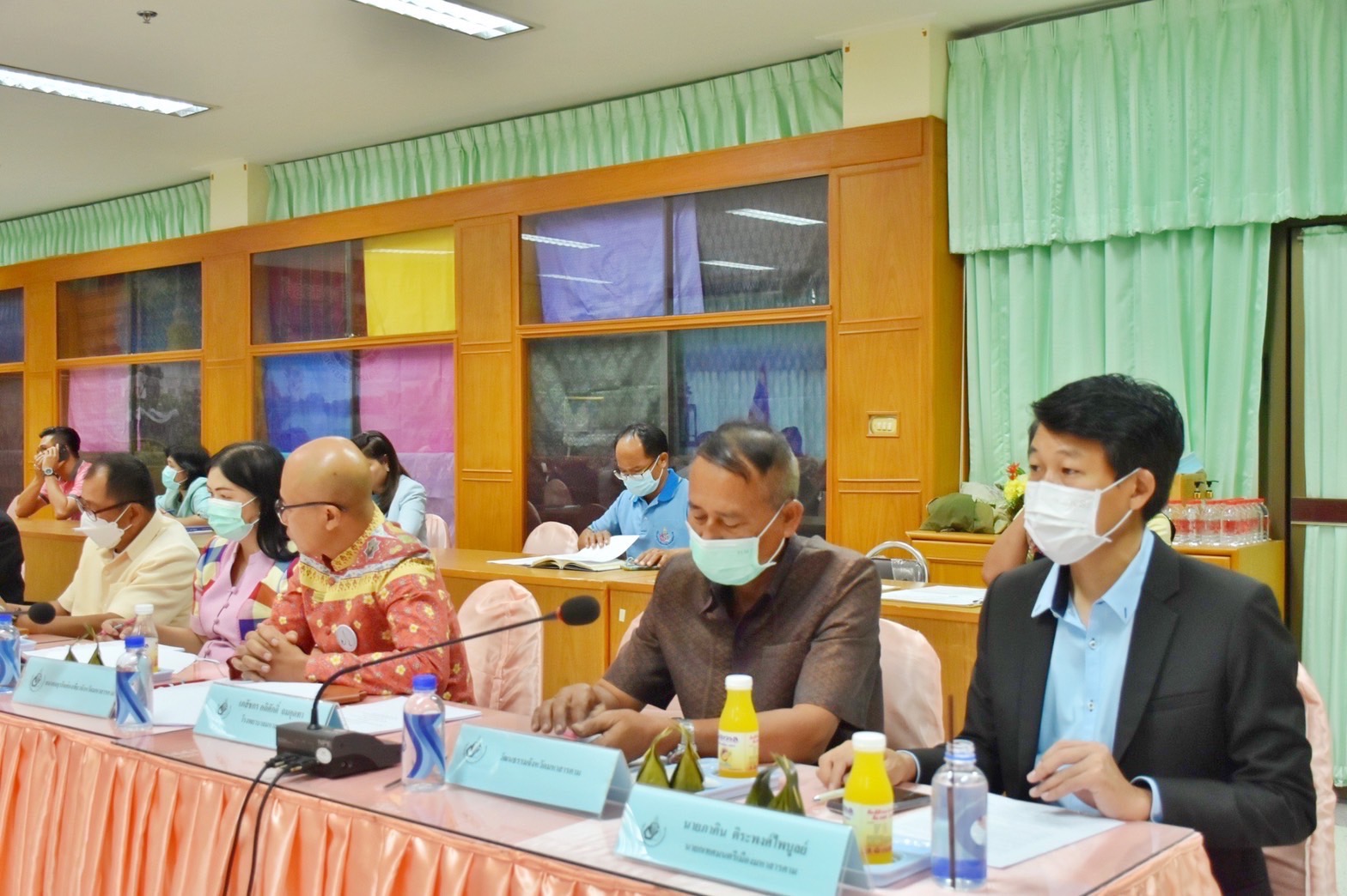 พช.มหาสารคาม ร่วมกับ บริษัท ประชารัฐรักสามัคคีมหาสารคาม (วิสาหกิจเพื่อสังคม) จำกัด จัดประชุม เพื่อหารือขับเคลื่อนการดำเนินงานตามภารกิจของบริษัทฯ