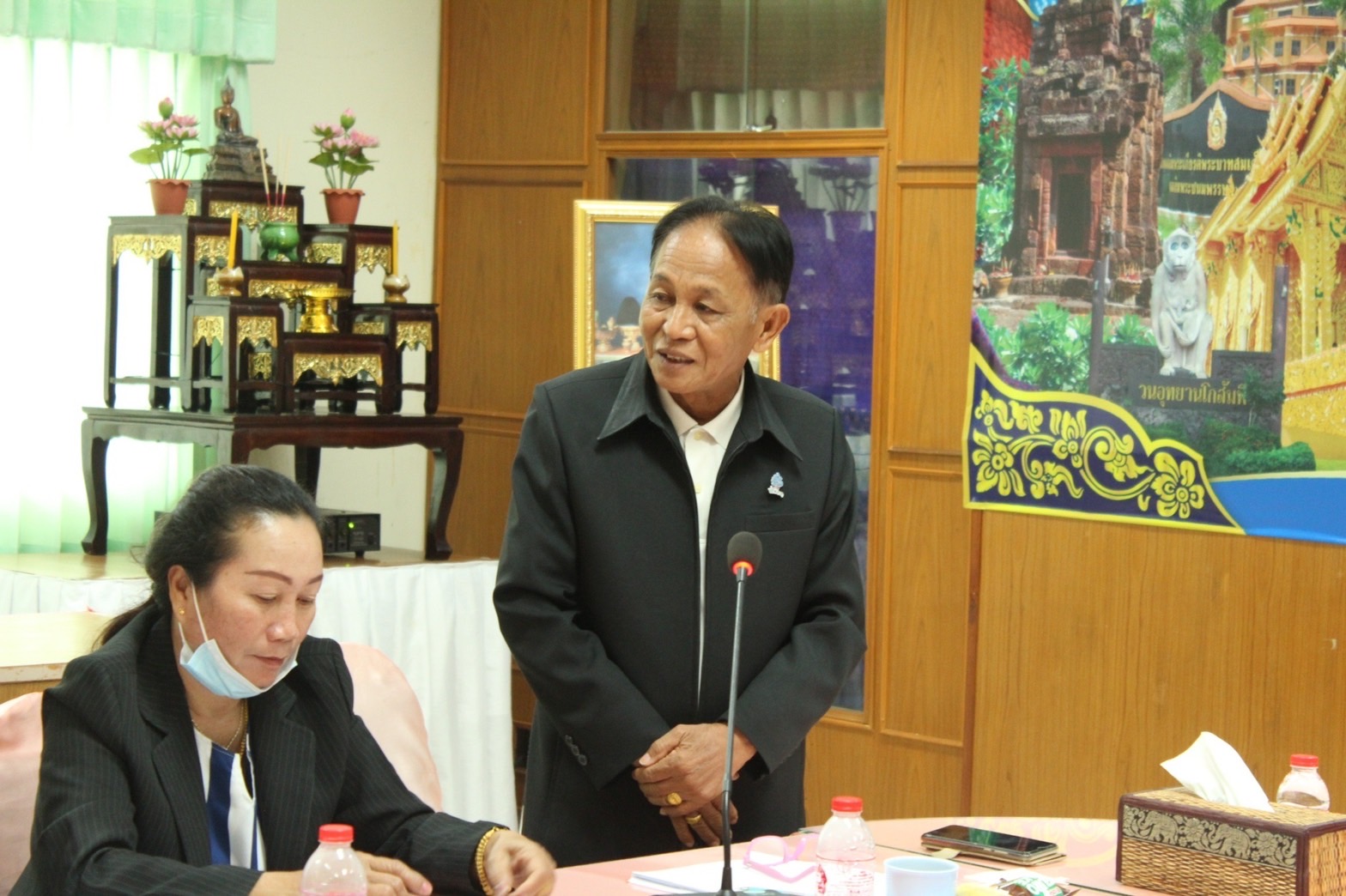 พช.มหาสารคาม จัดประชุมคัดเลือกคณะกรรมการชมรมอาสาพัฒนาชุมชน จังหวัดมหาสารคาม ประจำปีงบประมาณ พ.ศ. 2566-2569