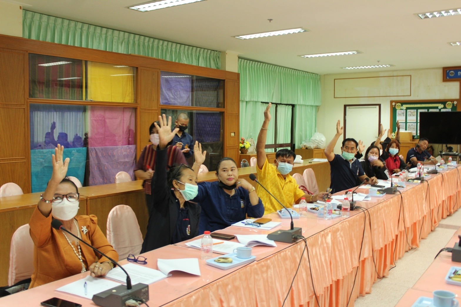 พช.มหาสารคาม จัดประชุมคัดเลือกคณะกรรมการชมรมอาสาพัฒนาชุมชน จังหวัดมหาสารคาม ประจำปีงบประมาณ พ.ศ. 2566-2569