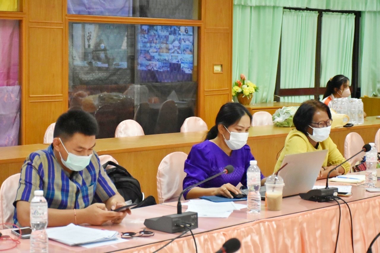 พช.มหาสารคาม ร่วมฝึกอบรมตามโครงการเพิ่มประสิทธิภาพการตรวจสอบภายในเบื้องต้น ผ่านระบบวิดีทัศน์ทางไกล (Video Conference)