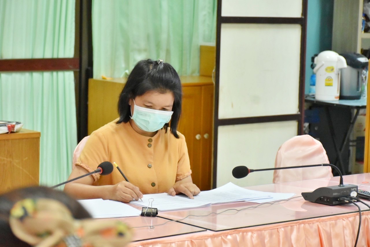 พช.มหาสารคาม ร่วมฝึกอบรมตามโครงการเพิ่มประสิทธิภาพการตรวจสอบภายในเบื้องต้น ผ่านระบบวิดีทัศน์ทางไกล (Video Conference)
