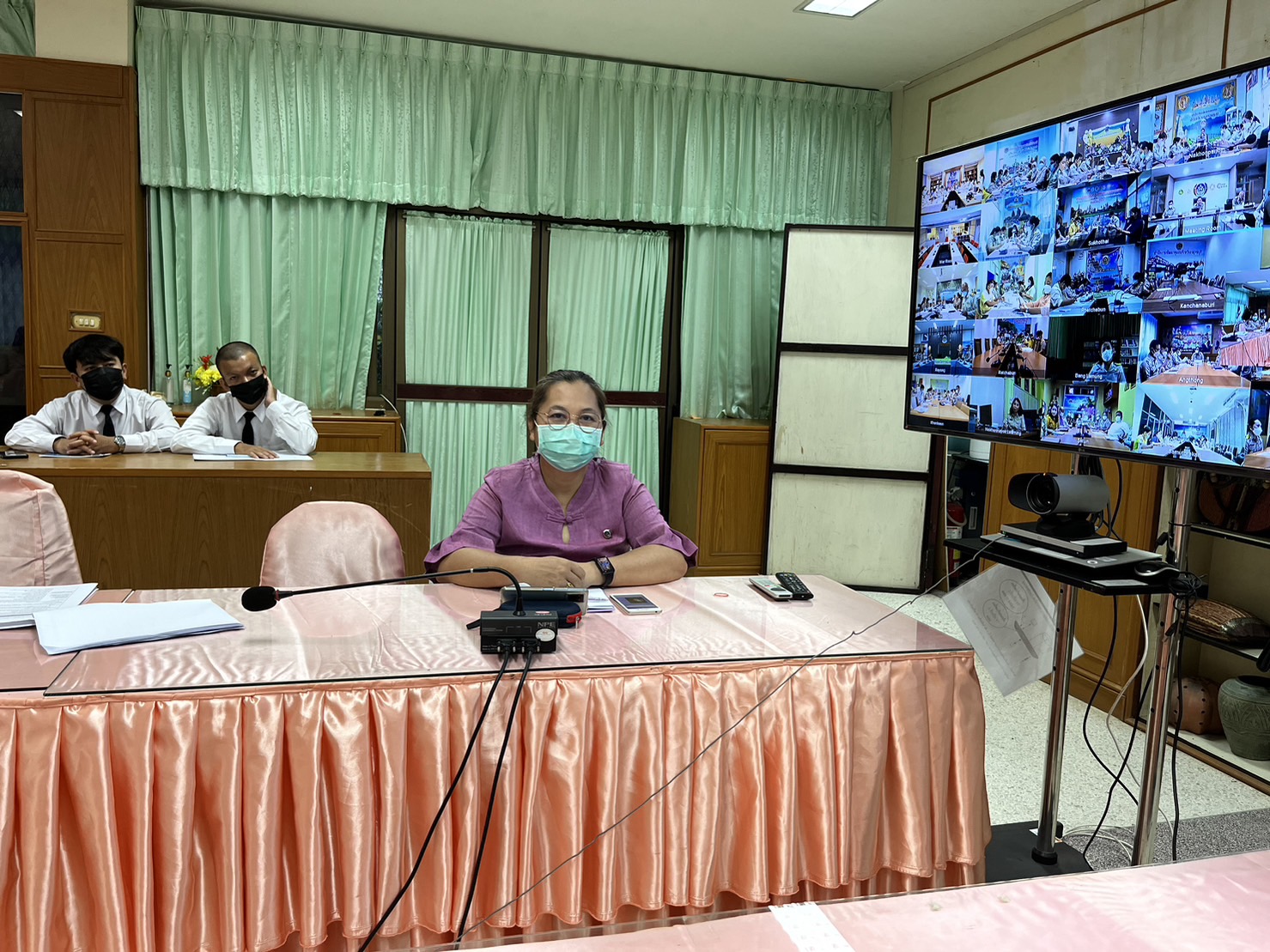 พช.มหาสารคาม ร่วมประชุมกรมการพัฒนาชุมชน ครั้งที่ 11/2565 ผ่านระบบวีดิทัศน์ทางไกล (Video Conference)