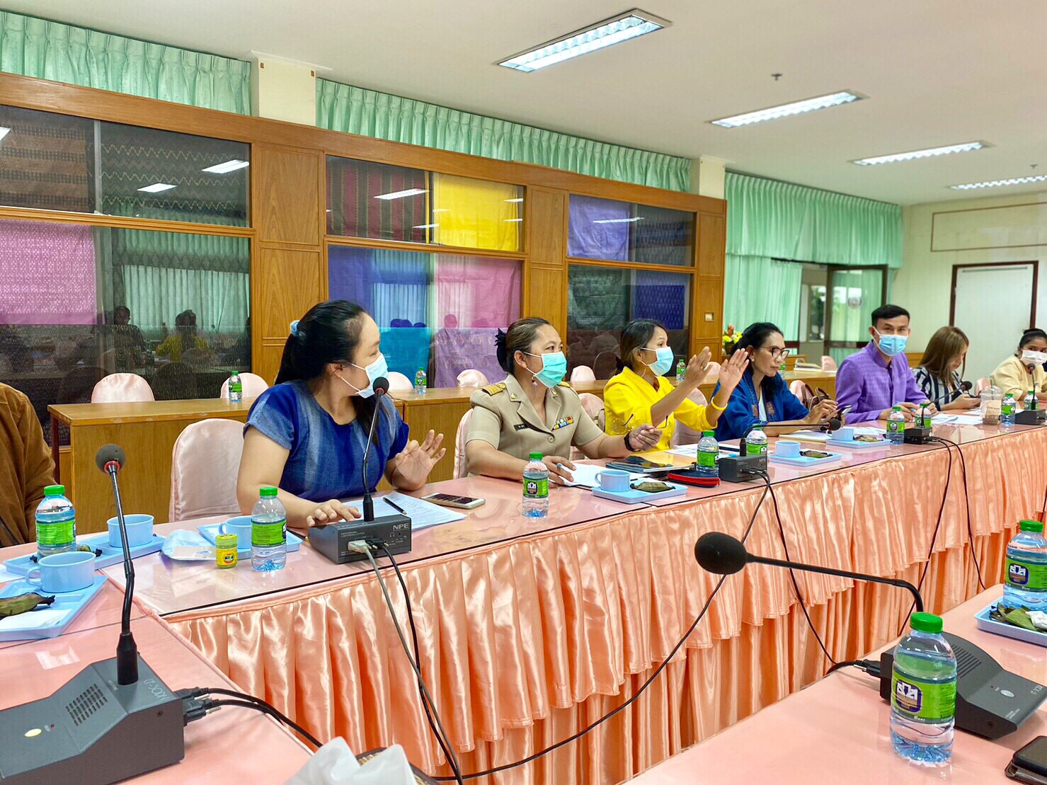 พช.มหาสารคาม พร้อมเครือข่ายOTOP ประชุมหารือแนวทางการจัดงานมรดกภูมิปัญญา พัฒนาสู่ความยั่งยืน ฟื้นฟูเศรษฐกิจ