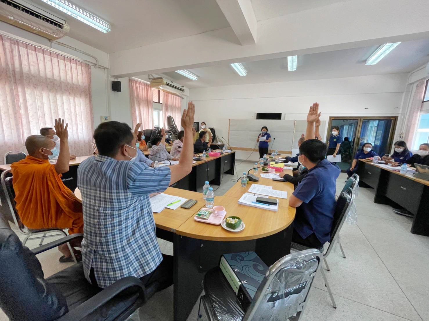 จังหวัดมหาสารคามจัดโครงการจัดเก็บและวิเคราะห์ข้อมูลการดำเนินงานโครงการนำร่อง “บำบัดทุกข์ บำรุงสุข” แบบบูรณาการ และสร้างนักขับเคลื่อนยุทธศาสตร์นำการเปลี่ยนแปลง กระทรวงมหาดไทย
