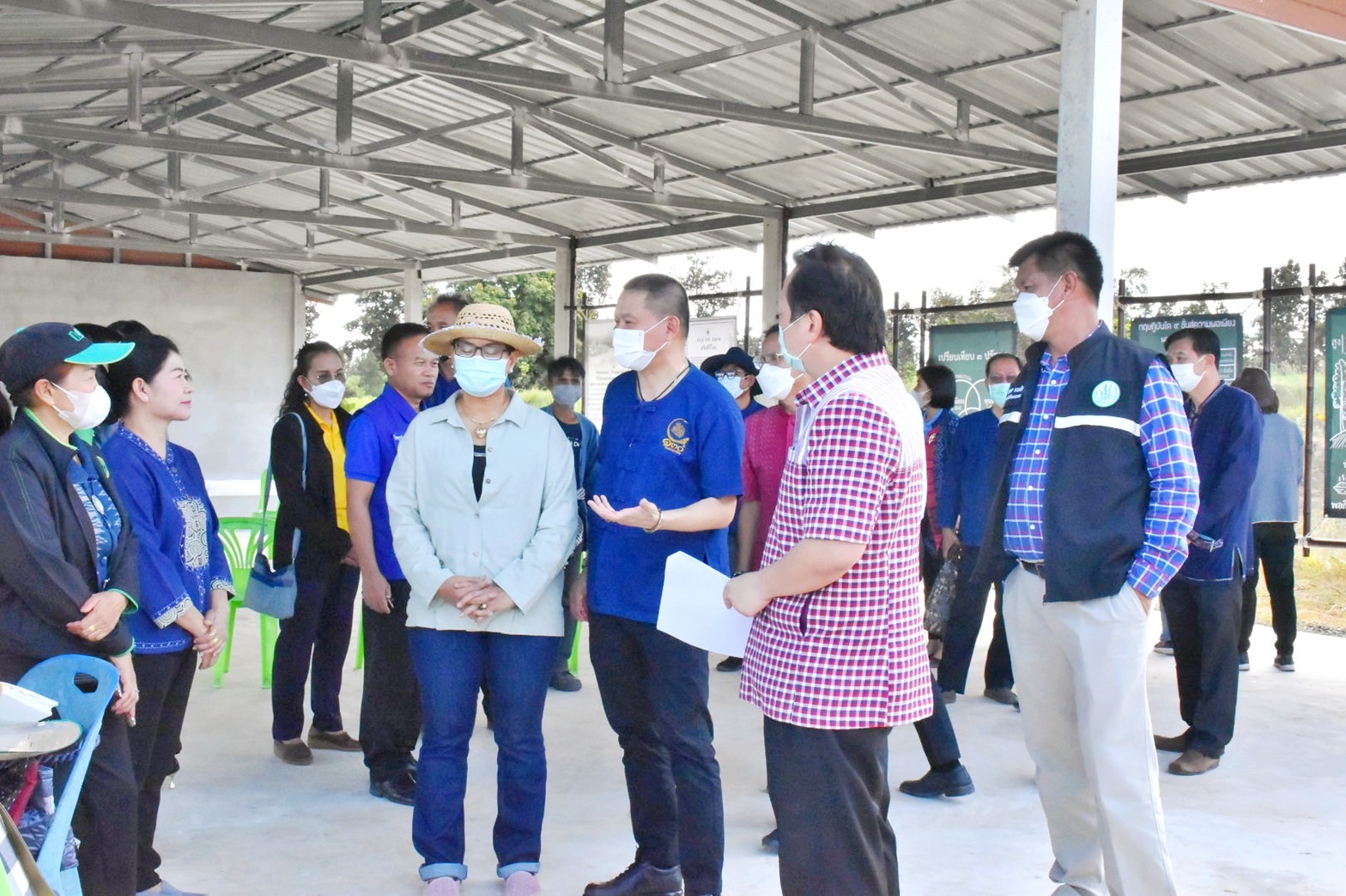 รองผู้ว่าฯ มหาสารคาม ผนึกกำลัง ทั้ง 7 ภาคี ลงพื้นที่ตรวจเยี่ยมพื้นที่เรียนรู้ชุมชนต้นแบบการพัฒนาคุณภาพชีวิต CLM ระดับตำบล