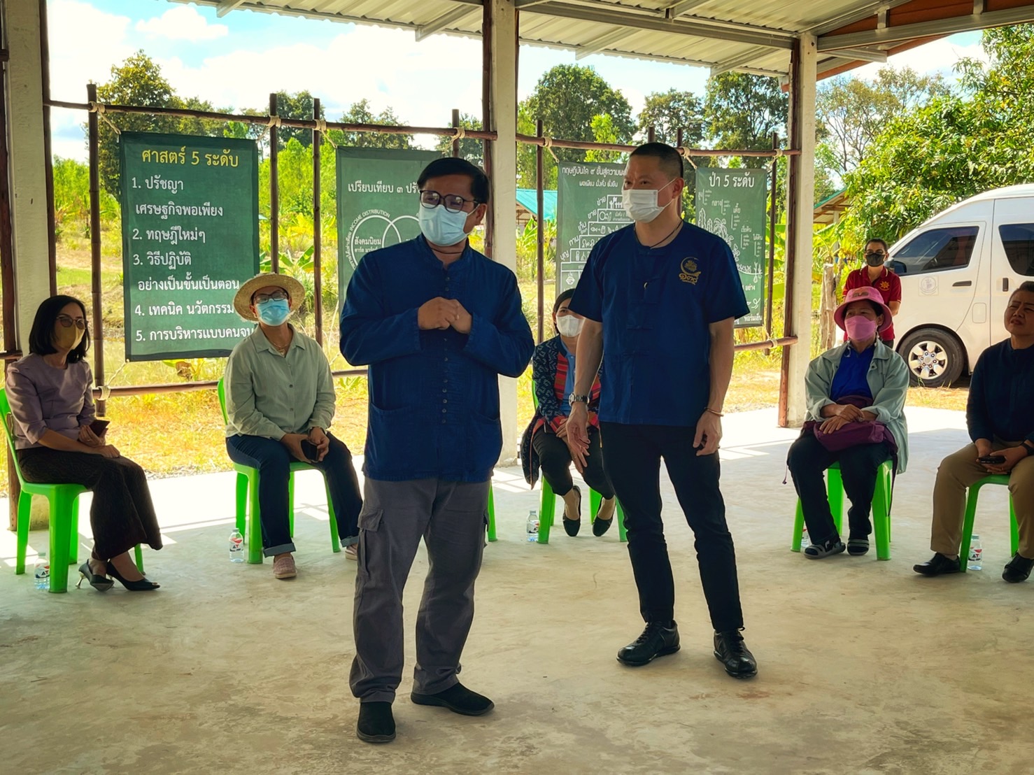 รองผู้ว่าฯ มหาสารคาม ผนึกกำลัง ทั้ง 7 ภาคี ลงพื้นที่ตรวจเยี่ยมพื้นที่เรียนรู้ชุมชนต้นแบบการพัฒนาคุณภาพชีวิต CLM ระดับตำบล