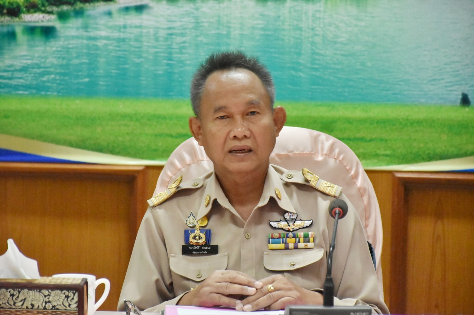 พช.มหาสารคาม จัดปฐมนิเทศนักศึกษาฝึกประสบการณ์จากมหาวิทยาลัยราชภัฏมหาสารคาม