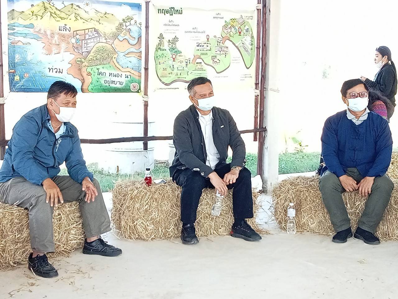 พช.มหาสารคาม ร่วมกับภาคีพัฒนา ลงพื้นที่ตรวจเยี่ยมพื้นที่เรียนรู้ชุมชนต้นแบบการพัฒนาคุณภาพชีวิต แปลง CLM