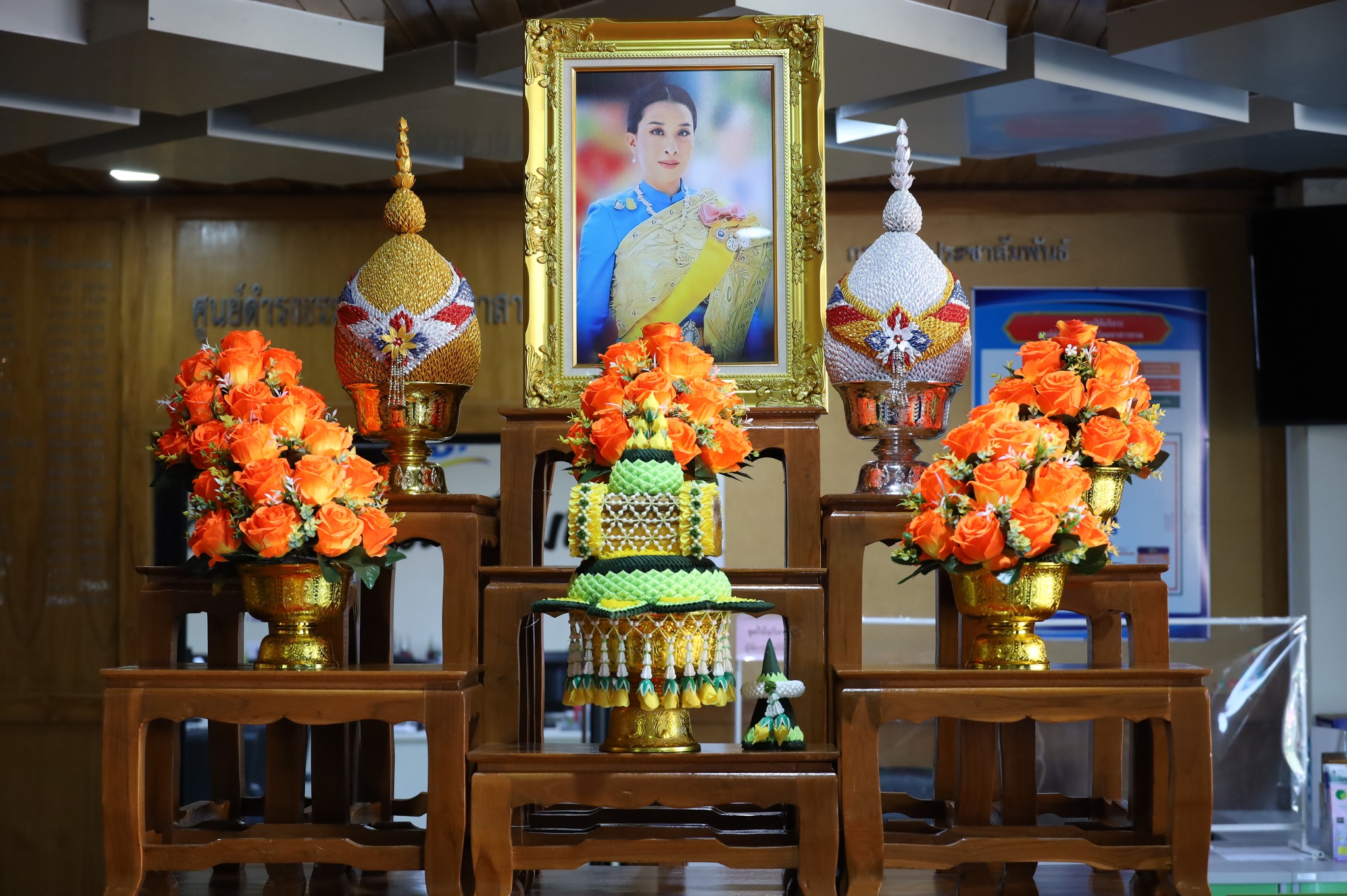 พช.มหาสารคาม ลงนามถวายพระพร สมเด็จพระเจ้าลูกเธอ เจ้าฟ้าพัชรกิติยาภา นเรนทิราเทพยวดี กรมหลวงราชสาริณีสิริพัชร มหาวัชรราชธิดา