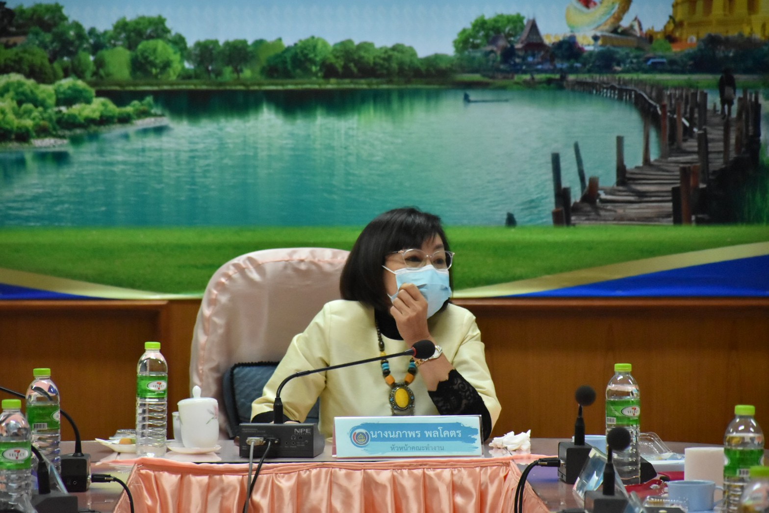 พช.มหาสารคาม ประชุมขับเคลื่อนกองทุนพัฒนาบทบาทสตรีจังหวัดมหาสารคาม ครั้งที่ 6