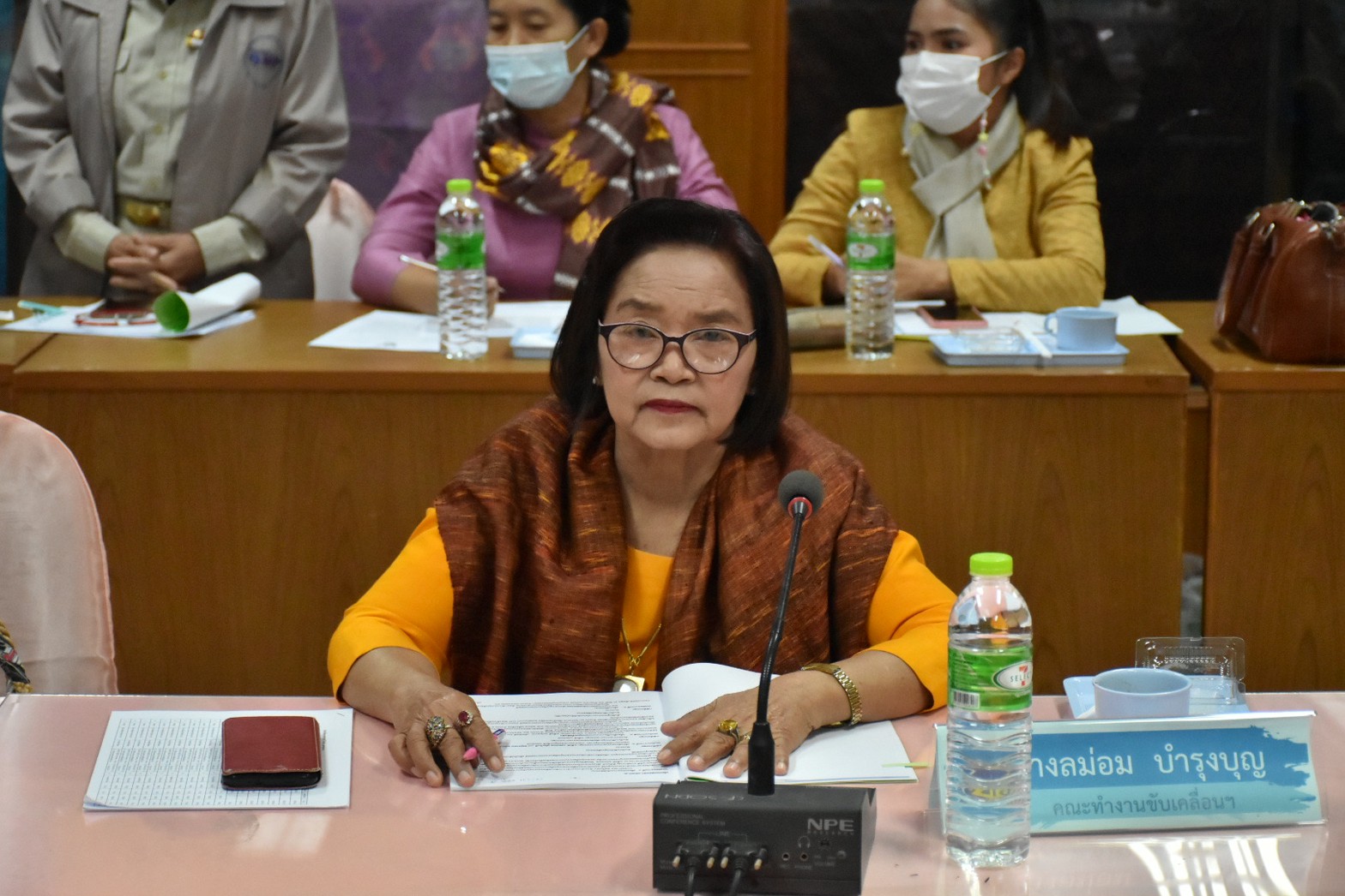 พช.มหาสารคาม ประชุมขับเคลื่อนกองทุนพัฒนาบทบาทสตรีจังหวัดมหาสารคาม ครั้งที่ 6