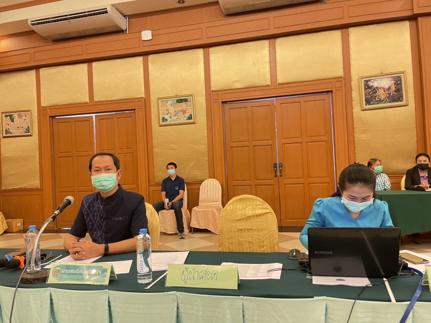 พช.มหาสารคามประชุมคณะกรรมการเครือข่ายองค์ความรู้ KBOจังหวัดมหาสารคาม ตามโครงการส่งเสริมกระบวนการเครือข่ายองค์ความรู้(Knowledge-Based OTOP : KBO)ประจำปีงบประมาณ พ.ศ. 2566