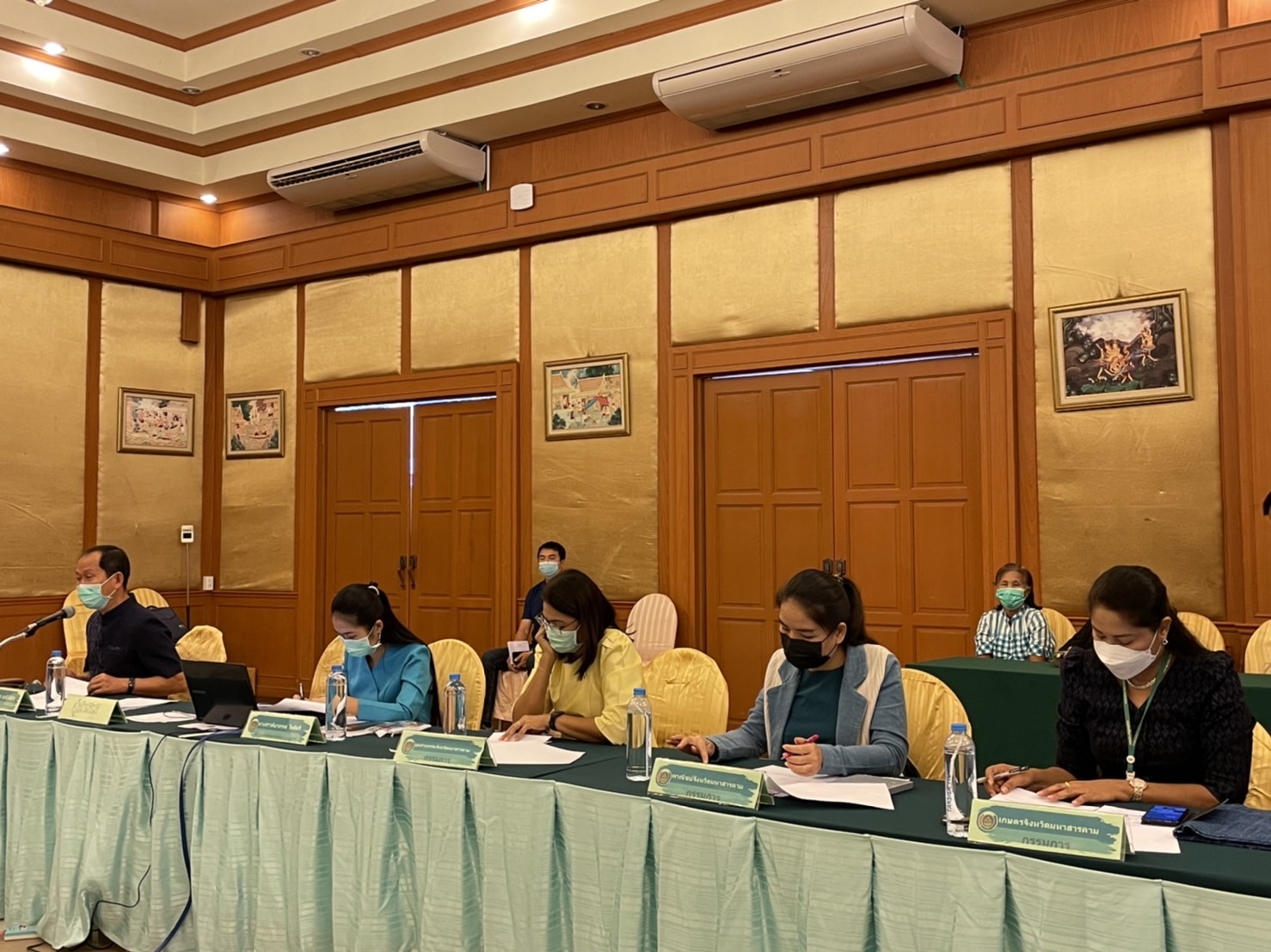 พช.มหาสารคามประชุมคณะกรรมการเครือข่ายองค์ความรู้ KBOจังหวัดมหาสารคาม ตามโครงการส่งเสริมกระบวนการเครือข่ายองค์ความรู้(Knowledge-Based OTOP : KBO)ประจำปีงบประมาณ พ.ศ. 2566