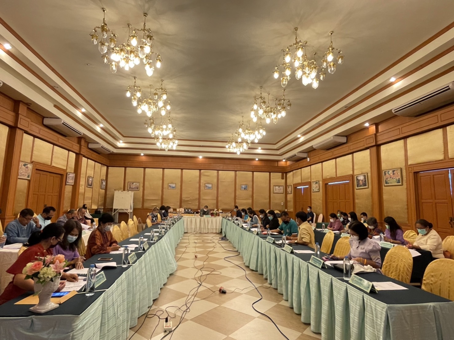 พช.มหาสารคามประชุมคณะกรรมการเครือข่ายองค์ความรู้ KBOจังหวัดมหาสารคาม ตามโครงการส่งเสริมกระบวนการเครือข่ายองค์ความรู้(Knowledge-Based OTOP : KBO)ประจำปีงบประมาณ พ.ศ. 2566