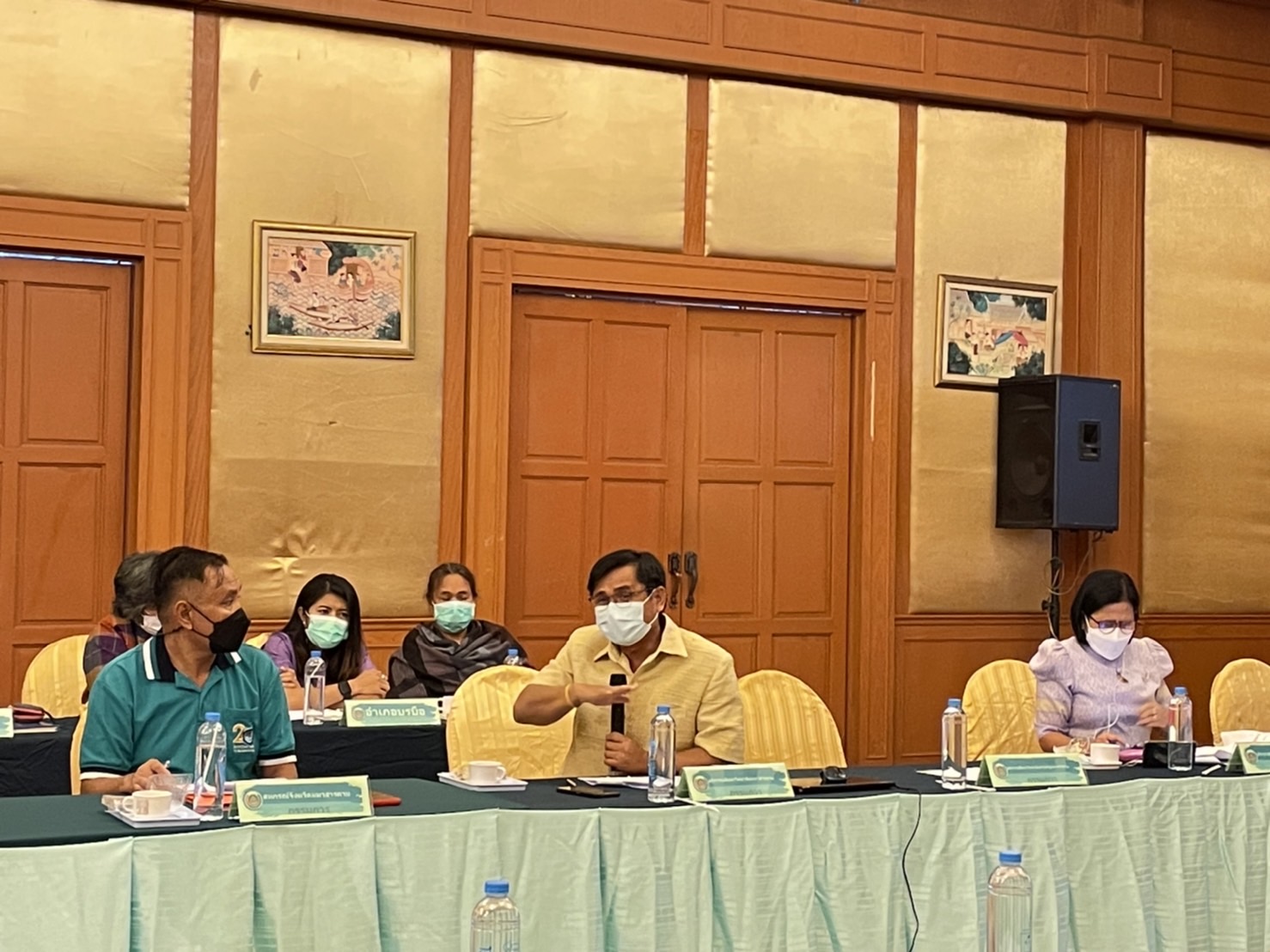 พช.มหาสารคามประชุมคณะกรรมการเครือข่ายองค์ความรู้ KBOจังหวัดมหาสารคาม ตามโครงการส่งเสริมกระบวนการเครือข่ายองค์ความรู้(Knowledge-Based OTOP : KBO)ประจำปีงบประมาณ พ.ศ. 2566