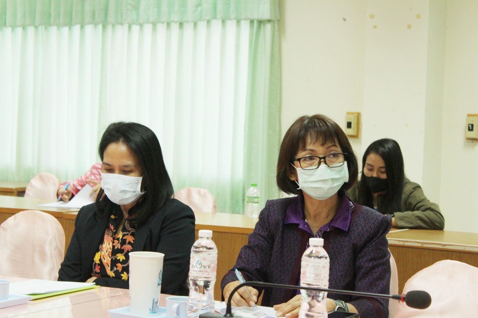 พช.มหาสารคาม ประชุมคณะกรรมการฝ่ายจัดงานเส้นสายลายผ้า ในงานประเพณีบุญเบิกฟ้าและงานกาชาดจังหวัดมหาสารคาม ประจำปี 2566