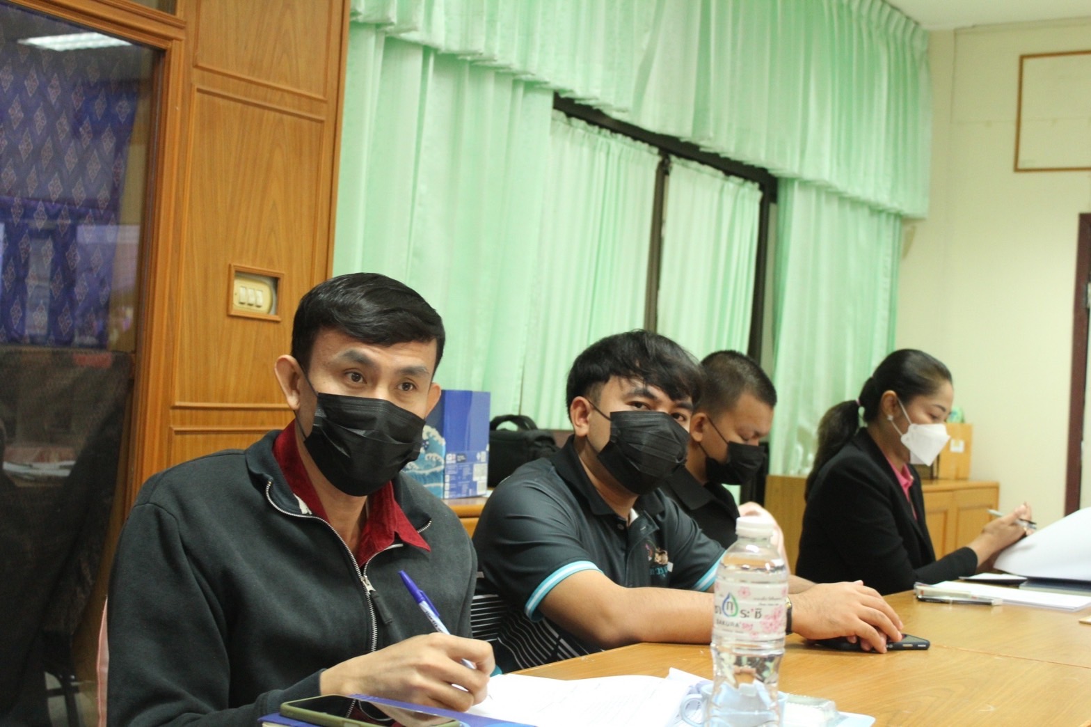 พช.มหาสารคาม ประชุมคณะกรรมการฝ่ายจัดงานเส้นสายลายผ้า ในงานประเพณีบุญเบิกฟ้าและงานกาชาดจังหวัดมหาสารคาม ประจำปี 2566