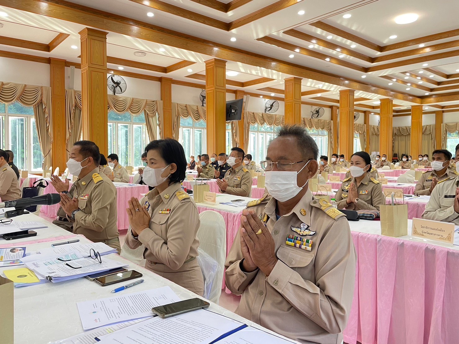 พช.มหาสารคาม เข้าร่วมพิธีปล่อยปลาเพื่อถวายเป็นพระราชกุศลแด่สมเด็จพระเจ้าลูกเธอ เจ้าฟ้าพัชรกิติยาภา นเรนทิราเทพยวดี กรมหลวงราชสาริณีสิริพัชร มหาวัชราธิดา และร่วมประชุมคณะกรมการจังหวัดมหาสารคาม ประจำเดือนธันวาคม 2565