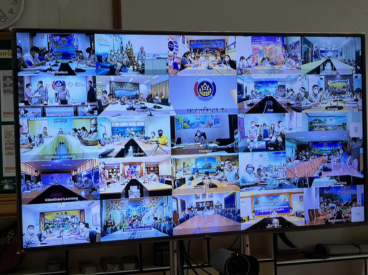 พช.มหาสารคาม ร่วมประชุมกรมการพัฒนาชุมชน ประจำเดือนธันวาคม 2565 ผ่านระบบการประชุมทางไกล ขับเคลื่อนงานภารกิจสำคัญของกรมการพัฒนาชุมชน