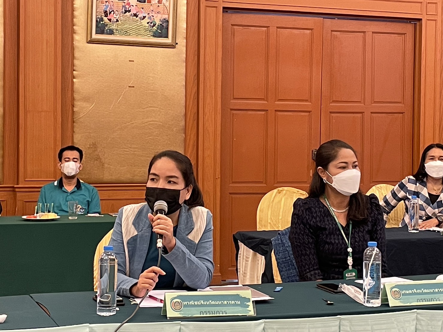 พช.มหาสารคามประชุมคณะกรรมการเครือข่ายองค์ความรู้ KBOจังหวัดมหาสารคาม ตามโครงการส่งเสริมกระบวนการเครือข่ายองค์ความรู้(Knowledge-Based OTOP : KBO)ประจำปีงบประมาณ พ.ศ. 2566