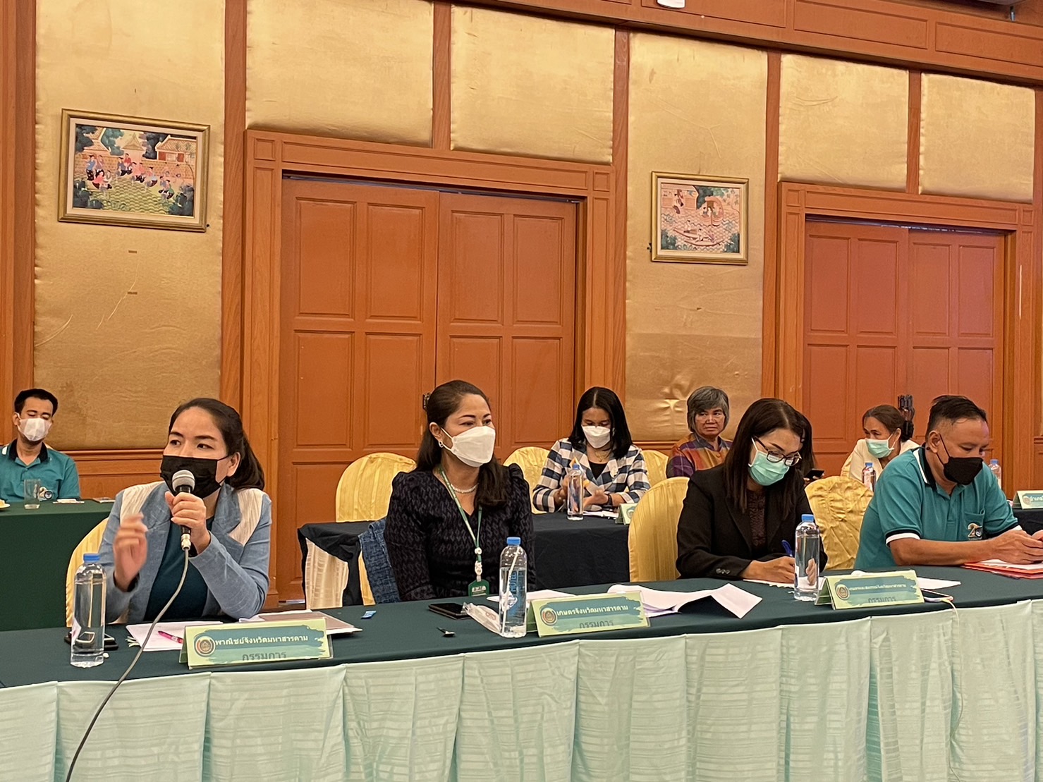 พช.มหาสารคามประชุมคณะกรรมการเครือข่ายองค์ความรู้ KBOจังหวัดมหาสารคาม ตามโครงการส่งเสริมกระบวนการเครือข่ายองค์ความรู้(Knowledge-Based OTOP : KBO)ประจำปีงบประมาณ พ.ศ. 2566