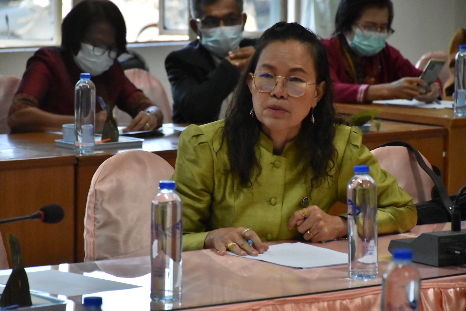 พช.มหาสารคาม เข้าร่วมการประชุมเชิงปฏิบัติการสร้างความรู้ความเข้าใจเครือข่ายคณะกรรมการบริหารศูนย์ประสานงานองค์การชุมชนระดับจังหวัด (ศอช.จ)