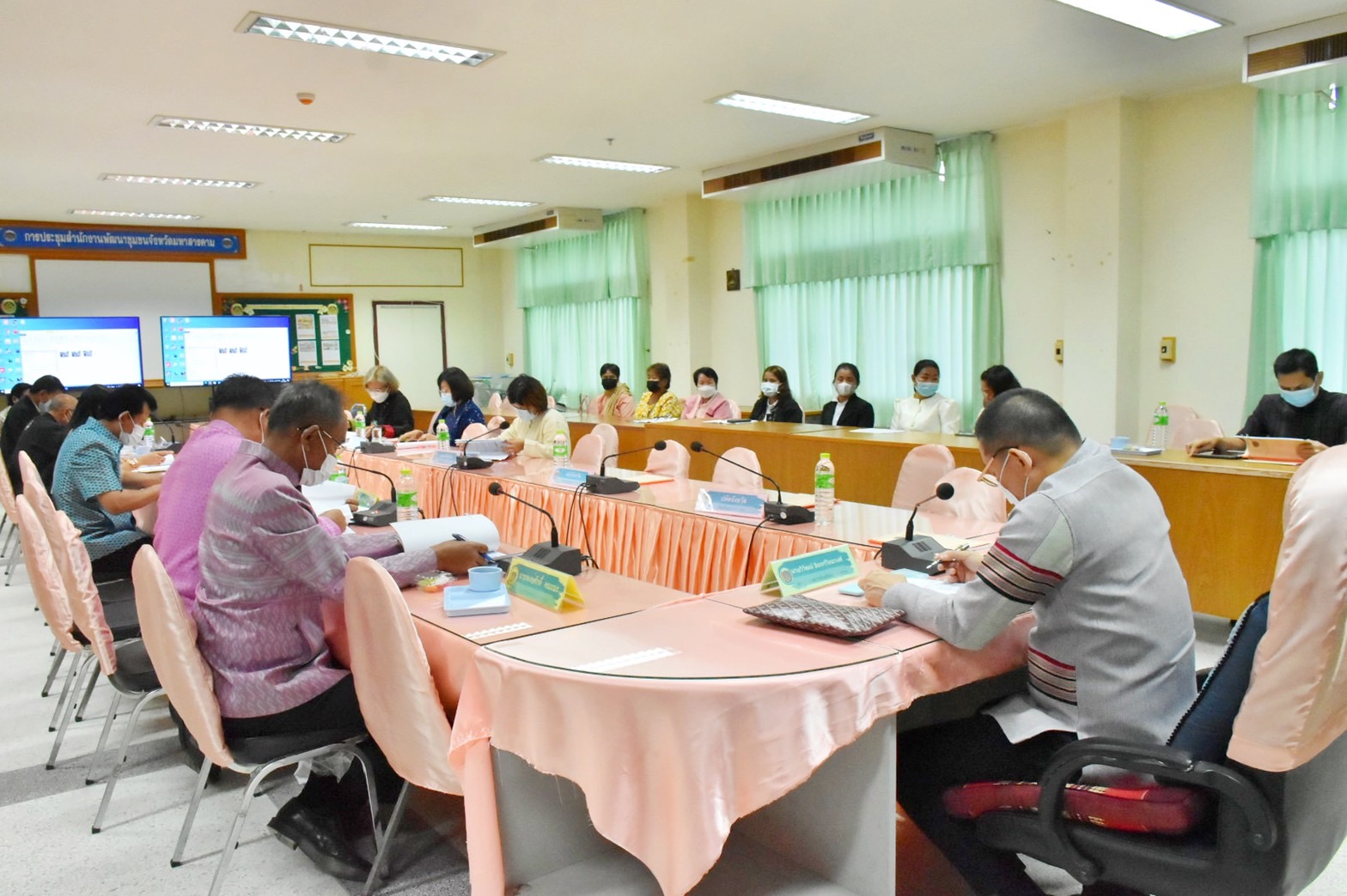 พช.มหาสารคาม จัดประชุมคณะอนุกรรมการบริหารกองทุนพัฒนาบทบาทสตรีระดับจังหวัดมหาสารคามครั้งที่ 6/2565
