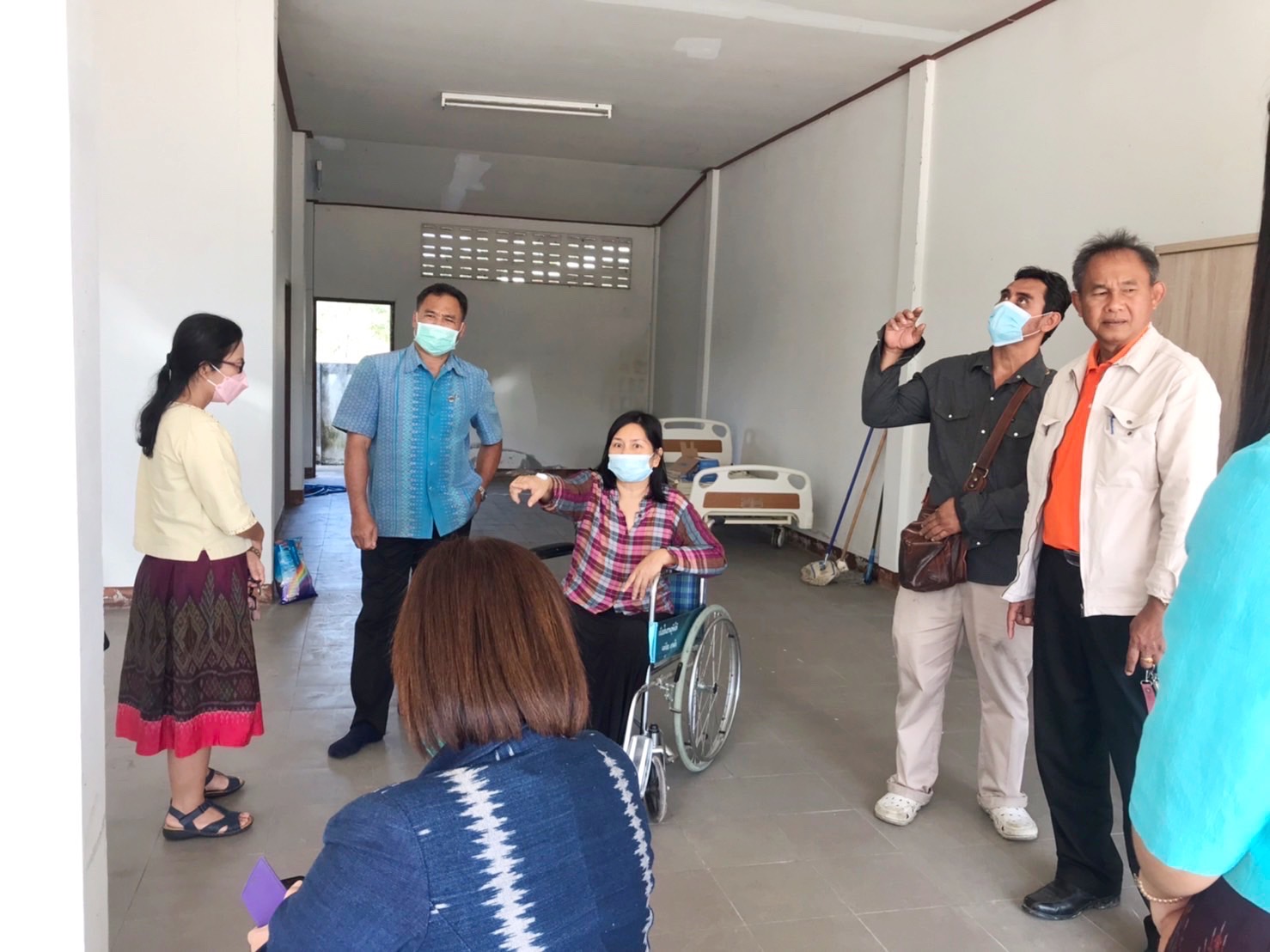 พช.มหาสารคาม เยี่ยมบุคลากรที่ประสบอุบัติเหตุ เพื่อแสดงความห่วงใยและให้กำลังใจแก่บุคลากรในสังกัด