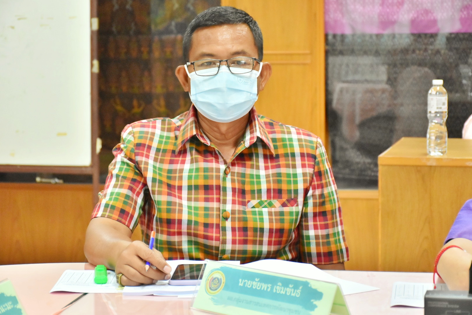 พช.มหาสารคาม จัดประชุมประจำเดือนสำนักงานพัฒนาชุมชนจังหวัดมหาสารคาม ครั้งที่ 1/2566