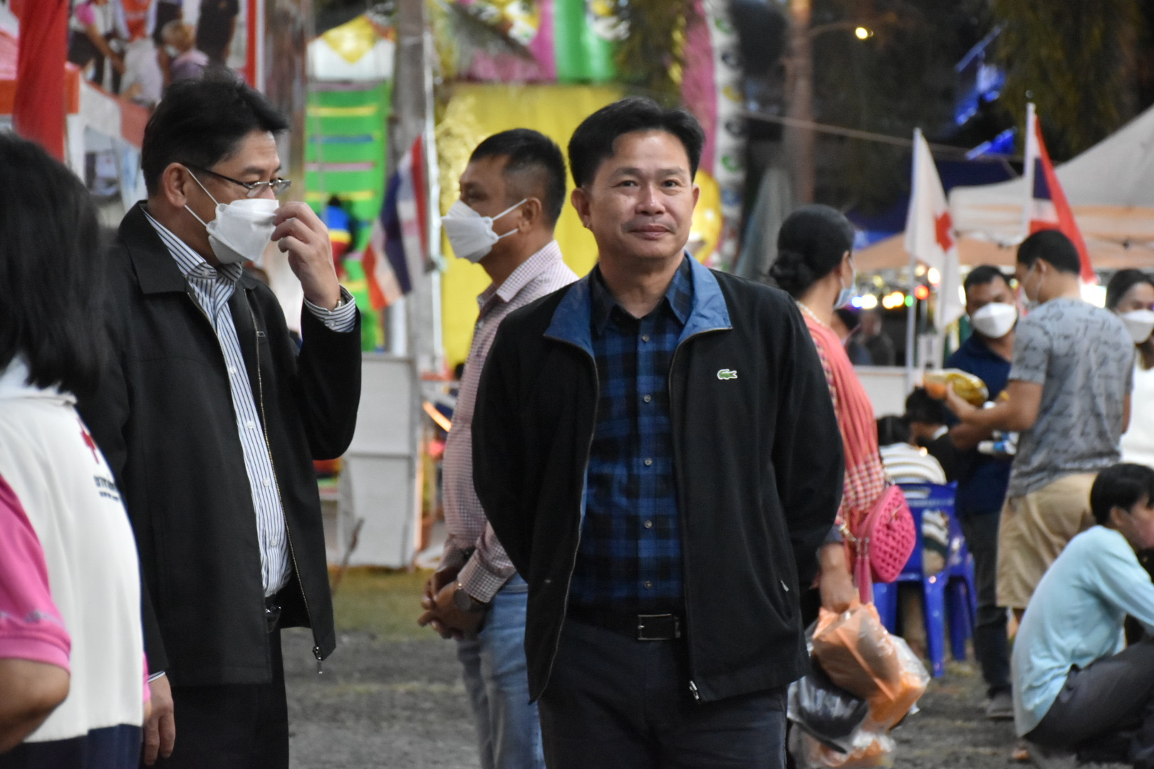 พช.มหาสารคาม ร่วมปฏิบัติงานประจำร้านมัจฉากาชาดจังหวัดมหาสารคาม ประจำปี 2566