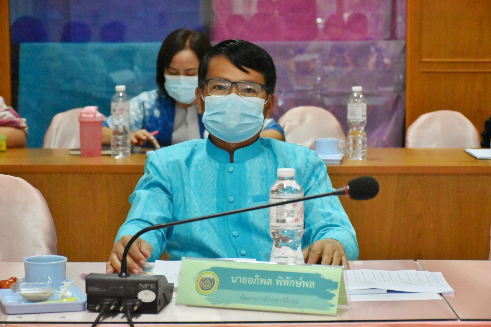 พช.มหาสารคาม จัดประชุมประจำเดือนสำนักงานพัฒนาชุมชนจังหวัดมหาสารคาม ครั้งที่ 1/2566