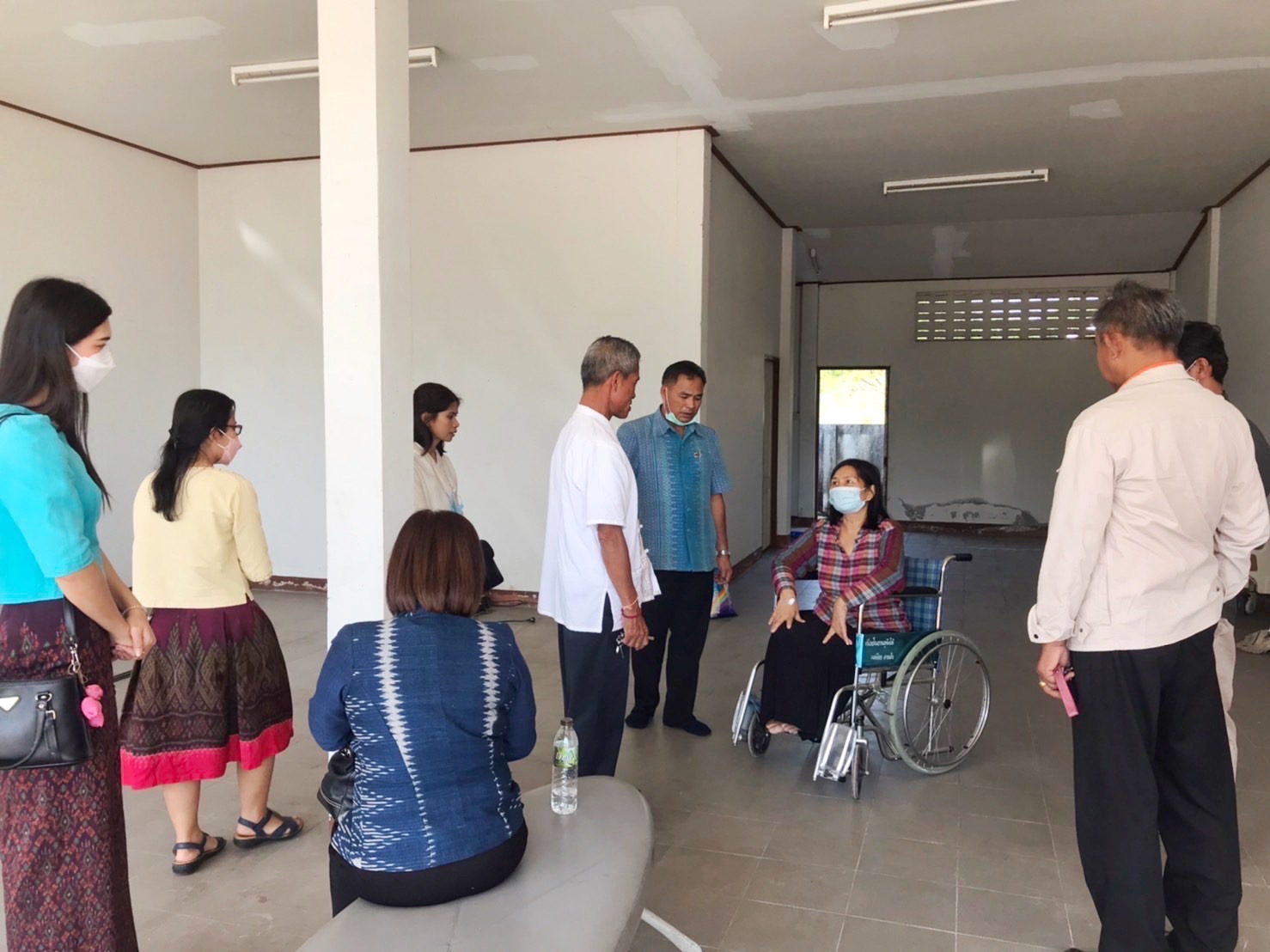 พช.มหาสารคาม เยี่ยมบุคลากรที่ประสบอุบัติเหตุ เพื่อแสดงความห่วงใยและให้กำลังใจแก่บุคลากรในสังกัด