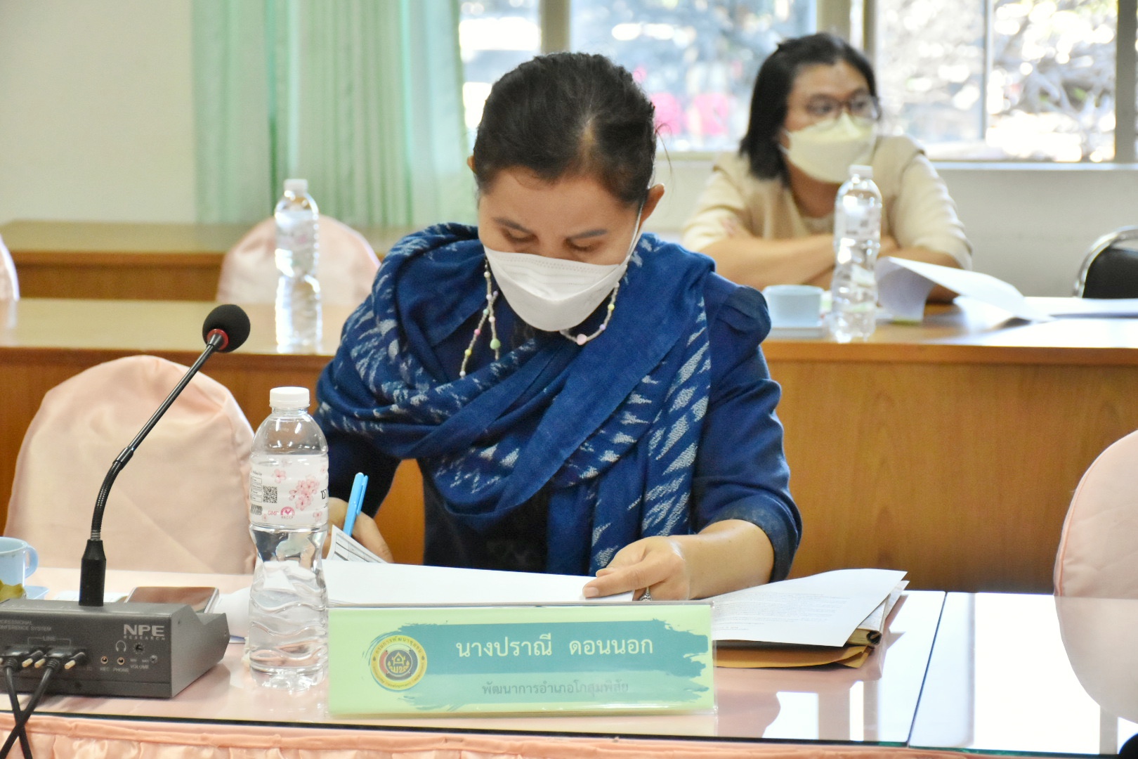 พช.มหาสารคาม จัดประชุมประจำเดือนสำนักงานพัฒนาชุมชนจังหวัดมหาสารคาม ครั้งที่ 1/2566