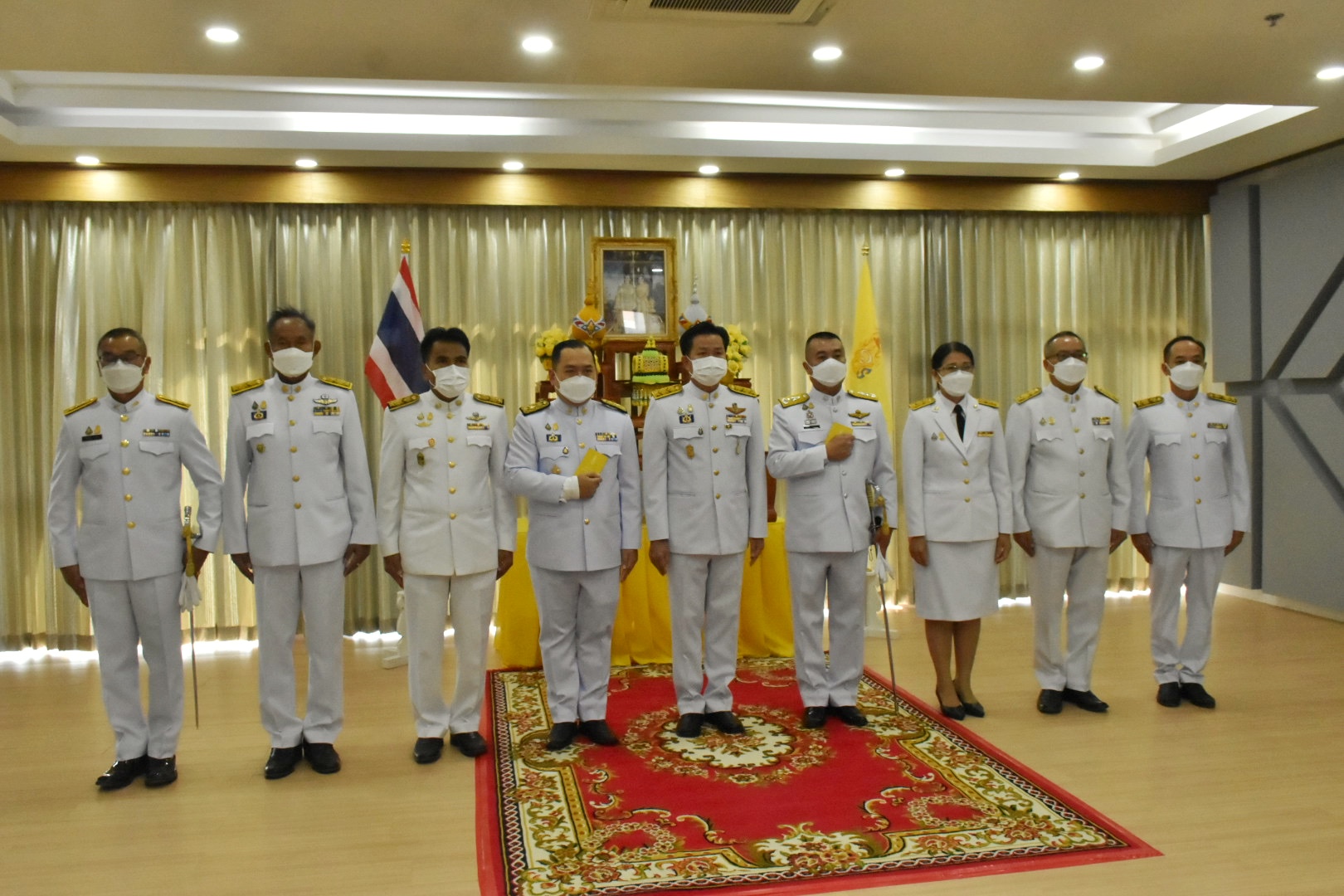 พช.มหาสารคาม ร่วมพิธีมอบปฏิทินหลวง พุทธศักราช 2566