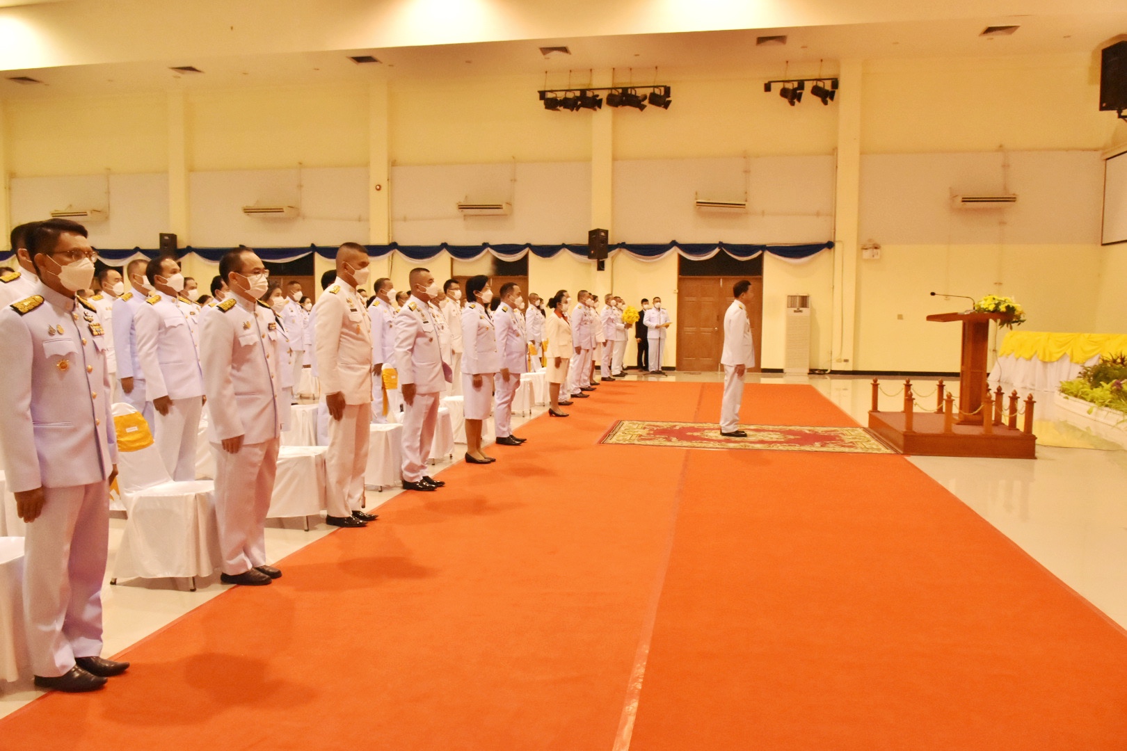พช.มหาสารคาม ร่วมงานรัฐพิธีถวายราชสักการะเนื่องใน “วันยุทธหัตถีสมเด็จพระนเรศวรมหาราช”