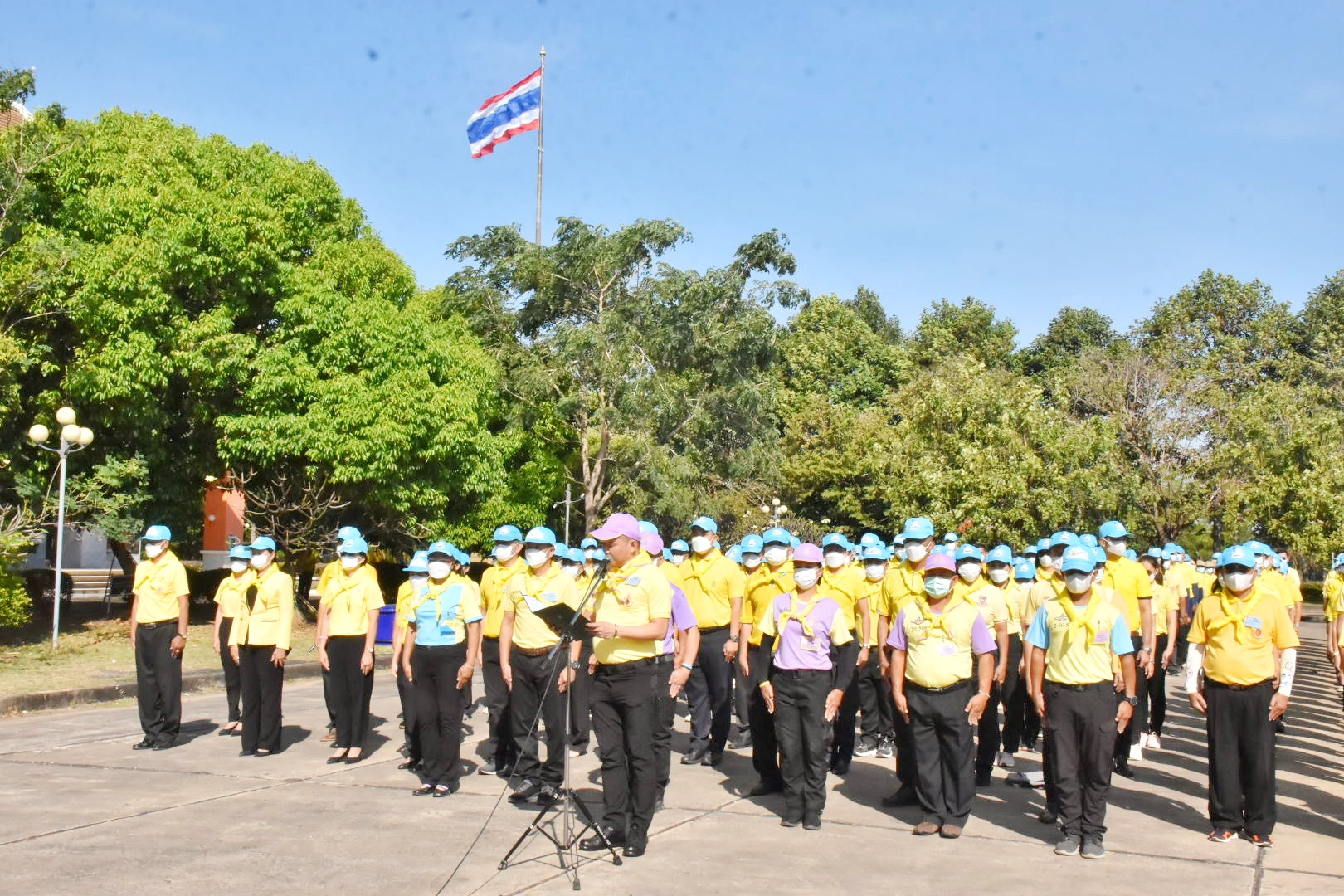 พช.มหาสารคาม ร่วมกิจกรรมจิตอาสาในโอกาสวันสำคัญของชาติไทย เนื่องในวันสมเด็จพระนเรศวรมหาราช