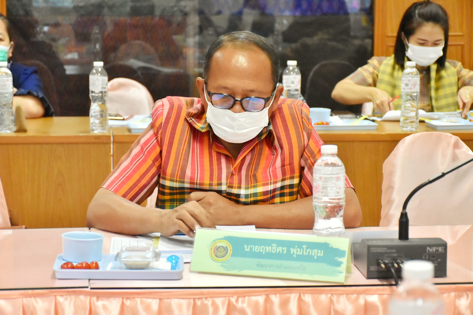 พช.มหาสารคาม จัดประชุมประจำเดือนสำนักงานพัฒนาชุมชนจังหวัดมหาสารคาม ครั้งที่ 1/2566