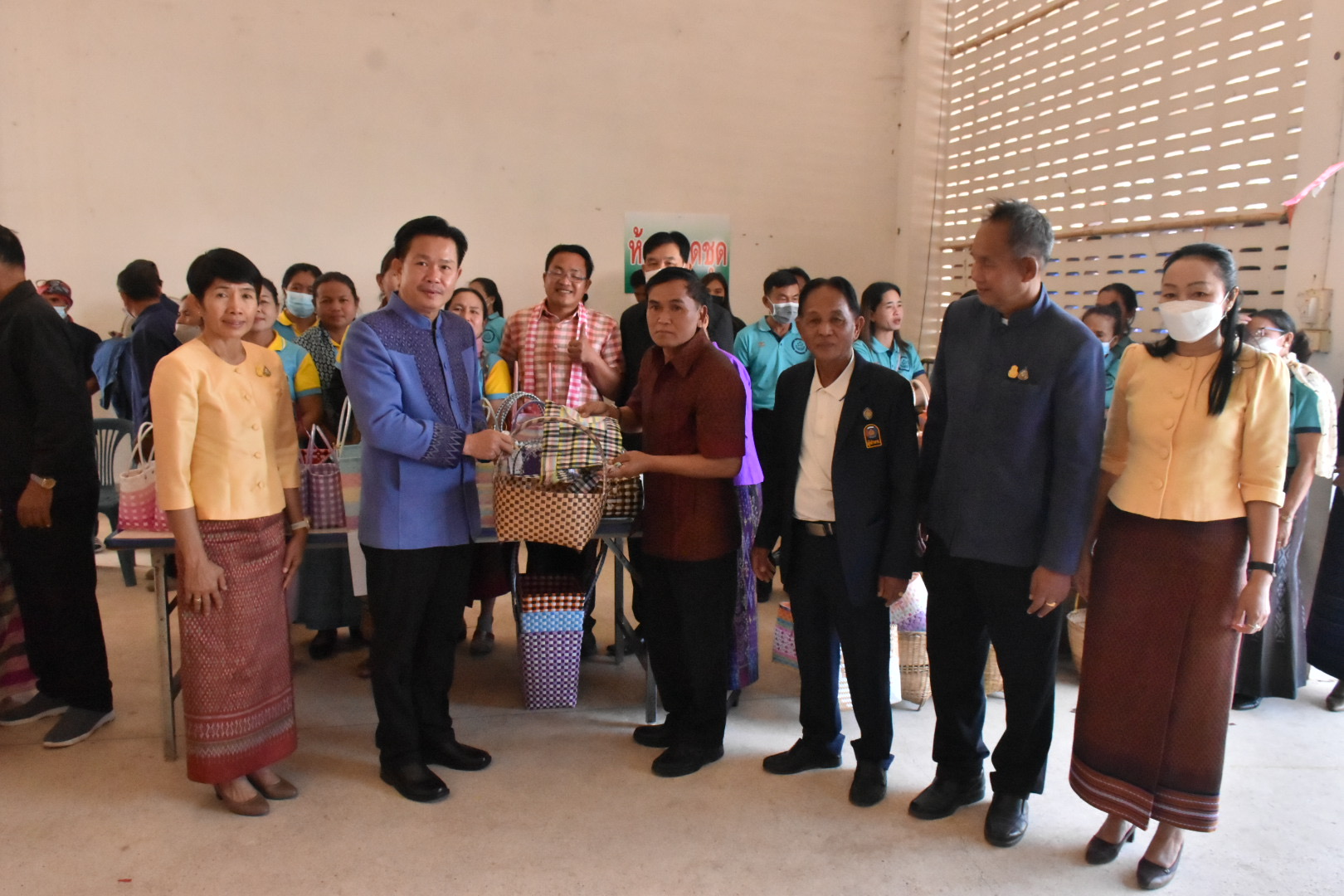 จังหวัดมหาสารคาม รวมพลังผู้นำอาสาพัฒนาชุมชน จัดกิจกรรมเนื่องในวาระครบรอบ 54 ปี โครงการพัฒนาผู้นำอาสาพัฒนาชุมชน ภายใต้แนวคิด “ รวมพลังจิตอาสา ขับเคลื่อนสังคมไทย ด้วยใจพอเพียง ”