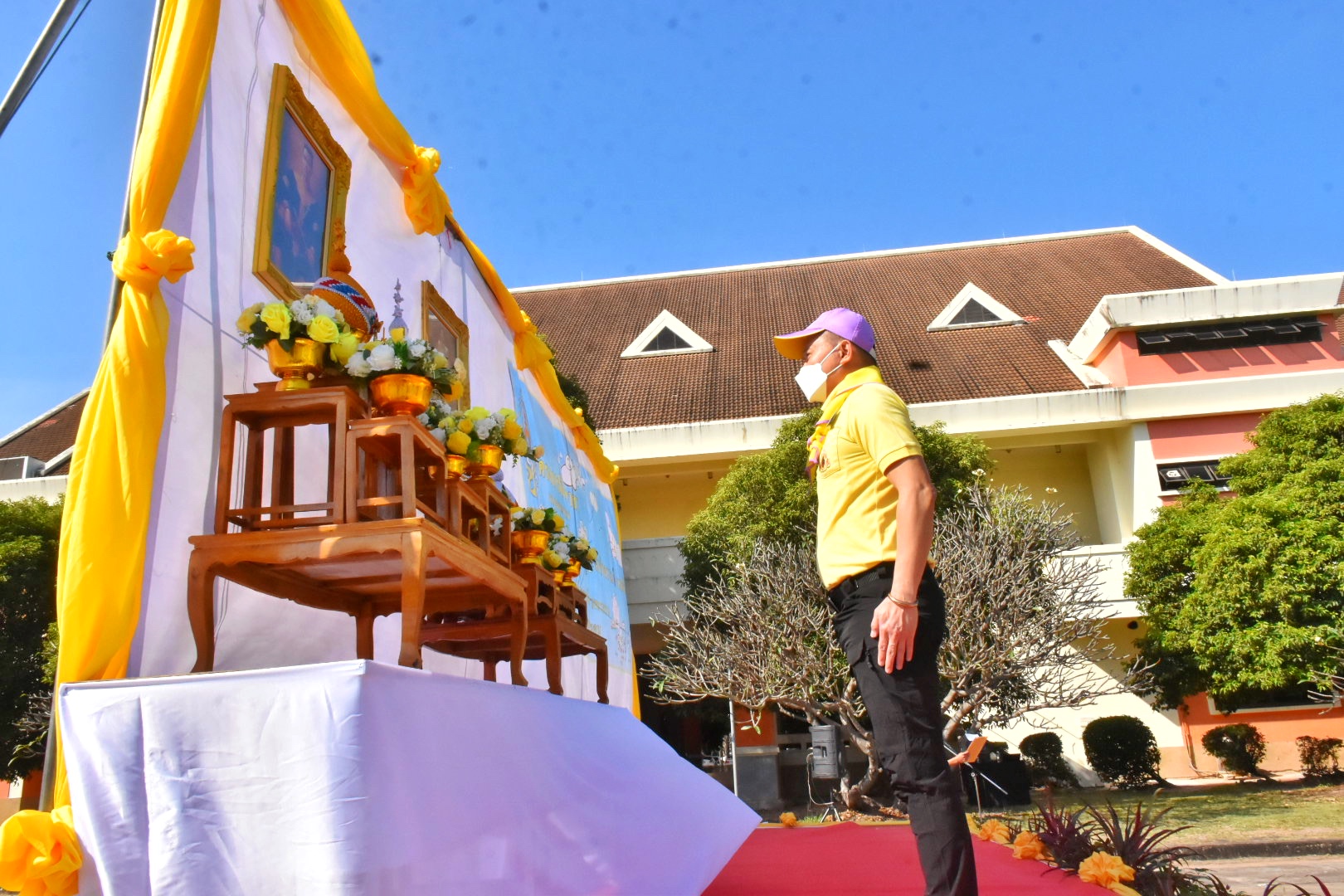 พช.มหาสารคาม ร่วมกิจกรรมจิตอาสาในโอกาสวันสำคัญของชาติไทย เนื่องในวันสมเด็จพระนเรศวรมหาราช