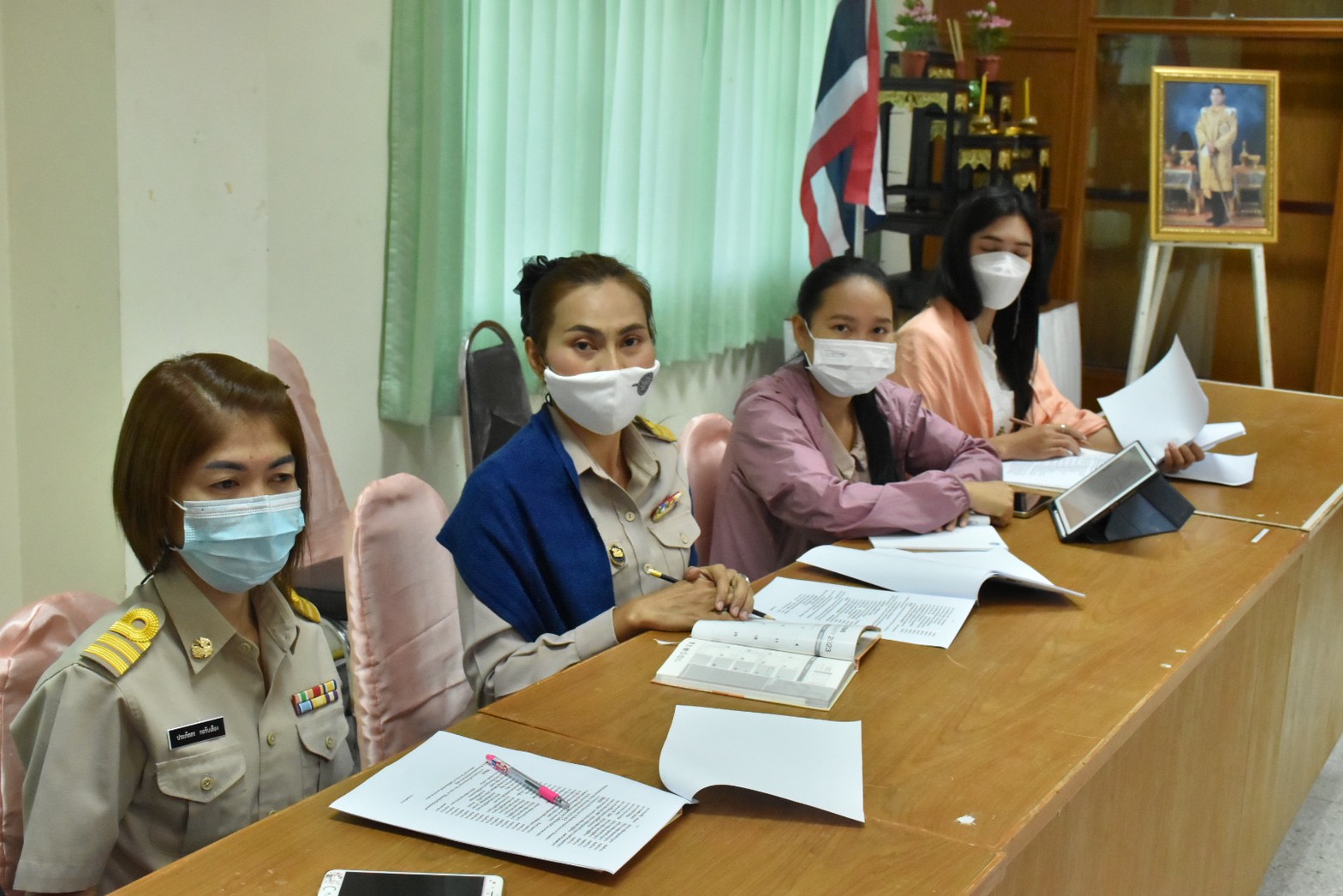 พช.มหาสารคาม ร่วมกับ ภาคี เครือข่าย ประชุมเตรียมความพร้อมการจัดงาน “ราตรีเส้นสายลายผ้า” ในงานประเพณีบุญเบิกฟ้าและงานกาชาดจังหวัดมหาสารคาม ประจำปี 2566